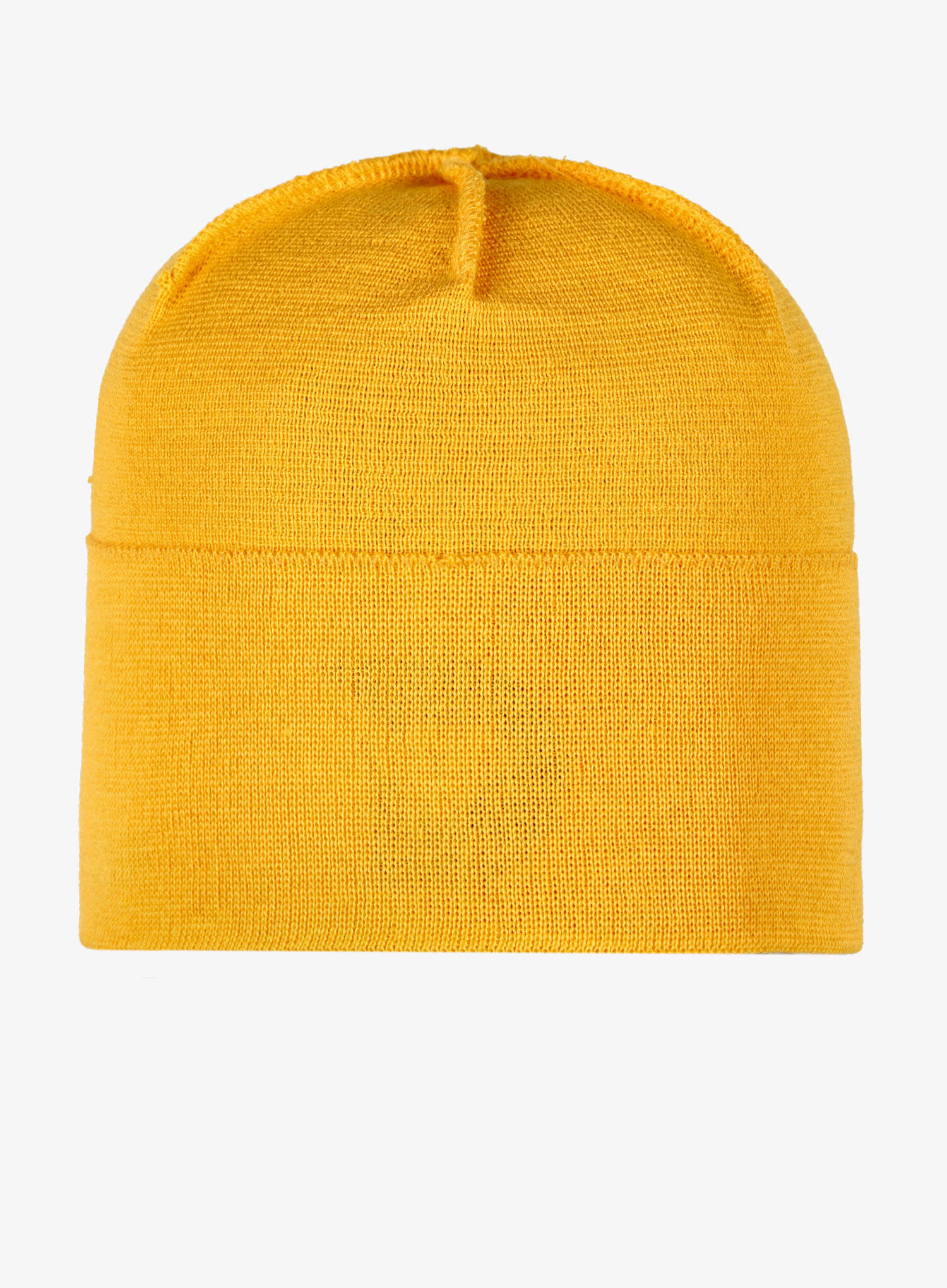 Bonnet beanie Grivel jaune en laine unisexe isolant taille universelle 3/5