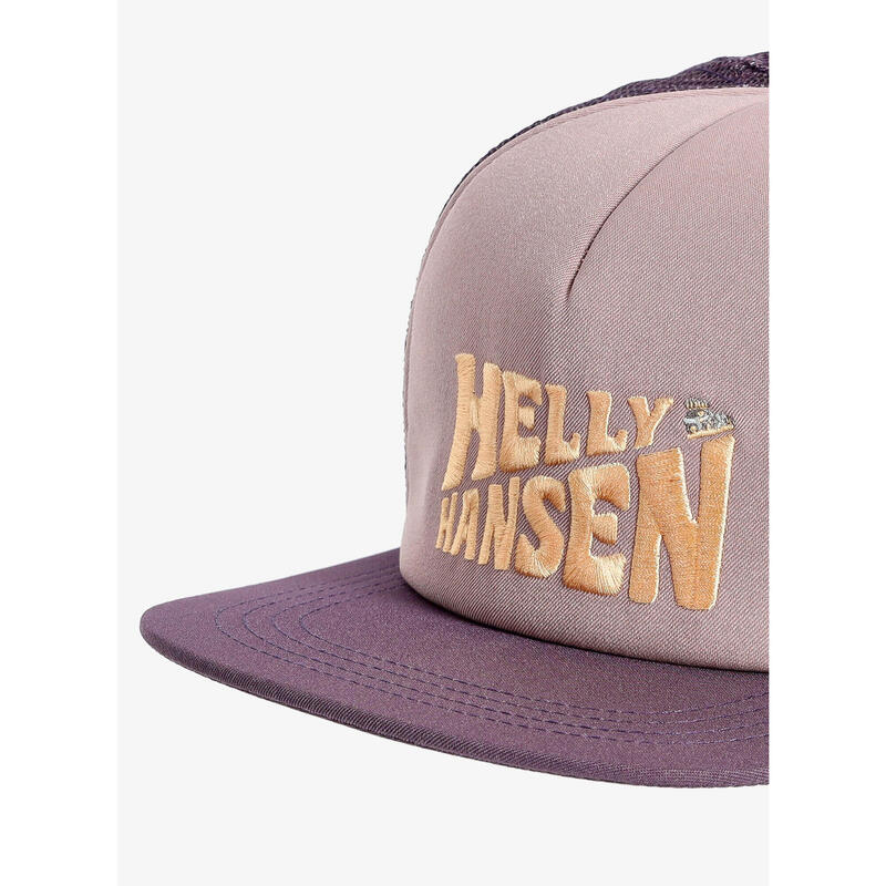 Czapka z daszkiem Helly Hansen Flatbrim Trucker Cap - pink cloud