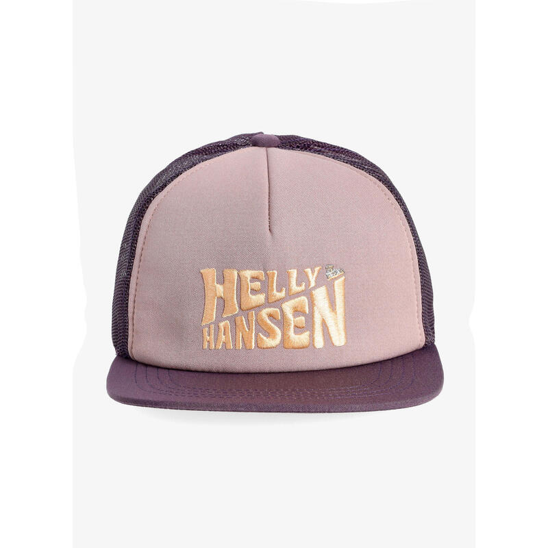 Czapka z daszkiem Helly Hansen Flatbrim Trucker Cap - pink cloud