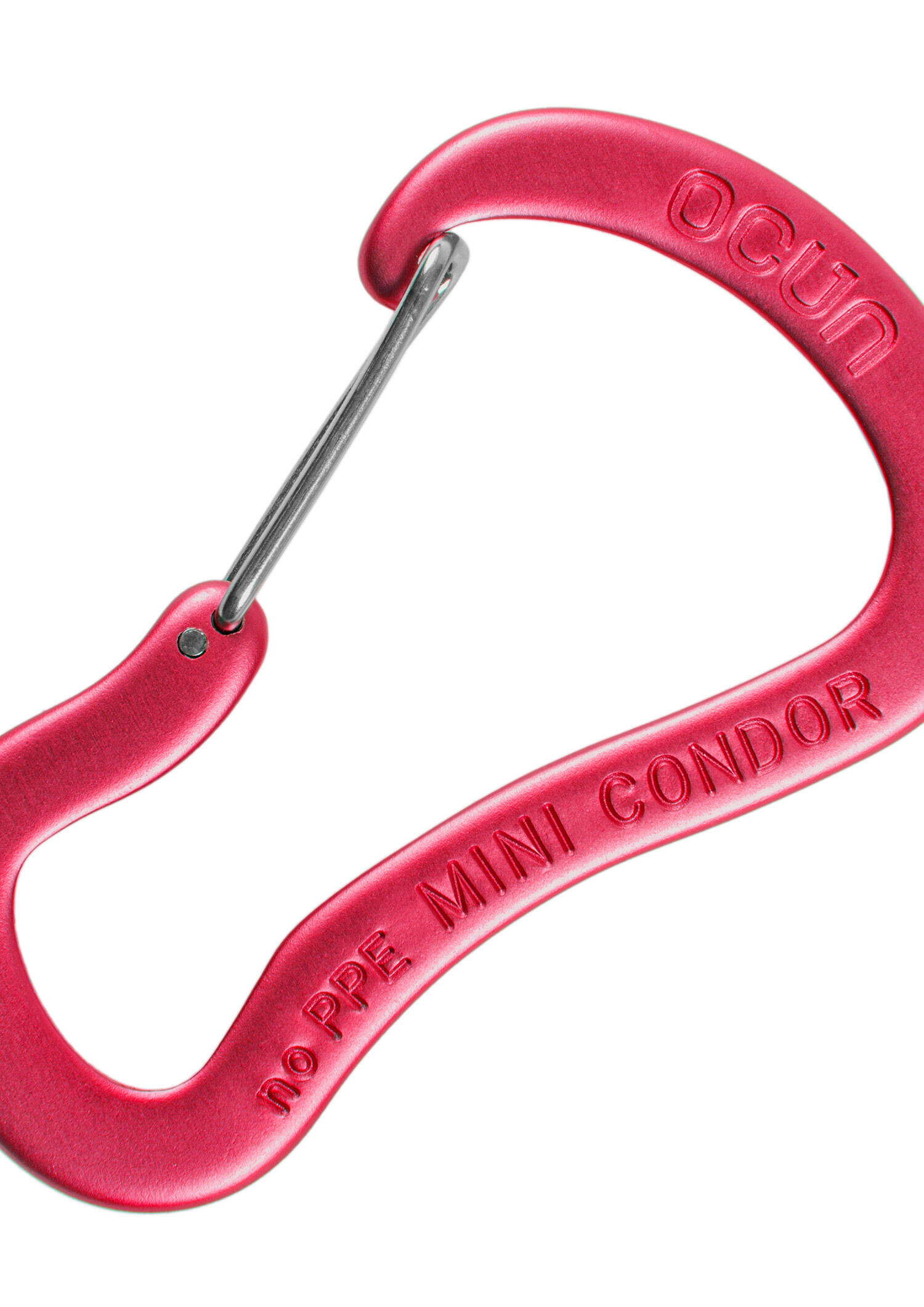 Karabinek Ocun Mini Condor - red 2/2