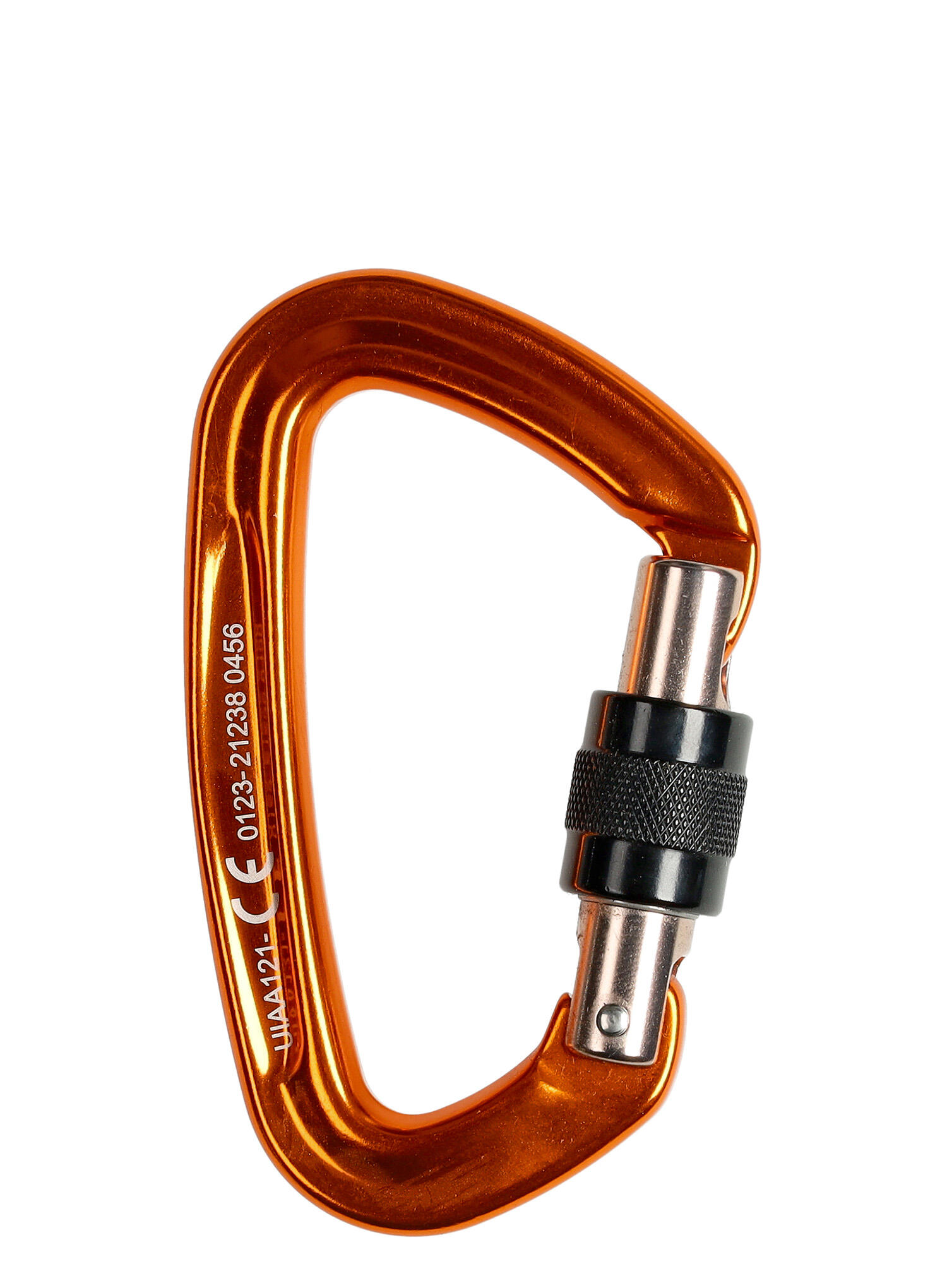 Mousqueton Grivel K1N Alpha Screw Lock asymétrique en dural 99x60 mm 55 g 3/5