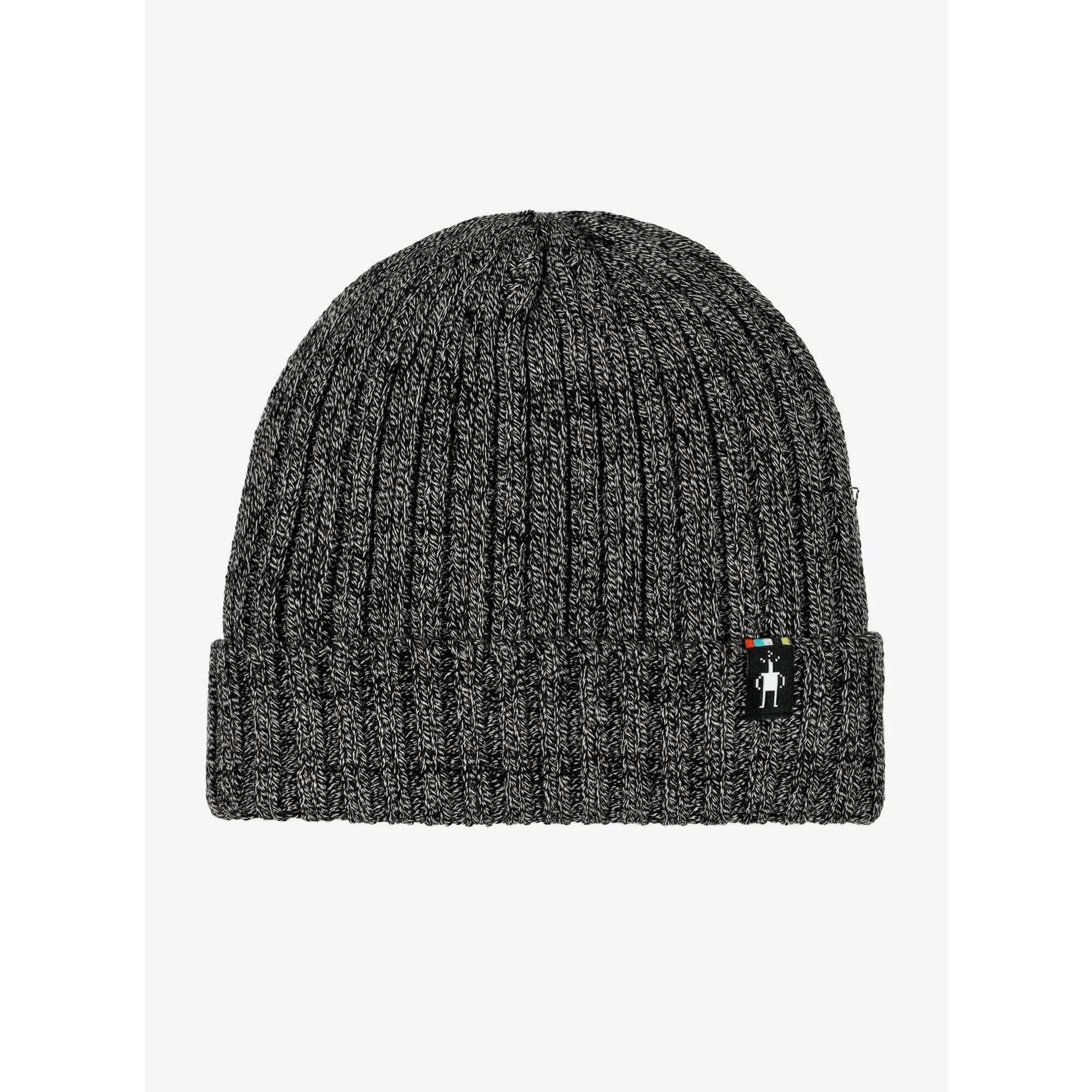 Czapka zimowa Smartwool Rib Hat - black natural marl