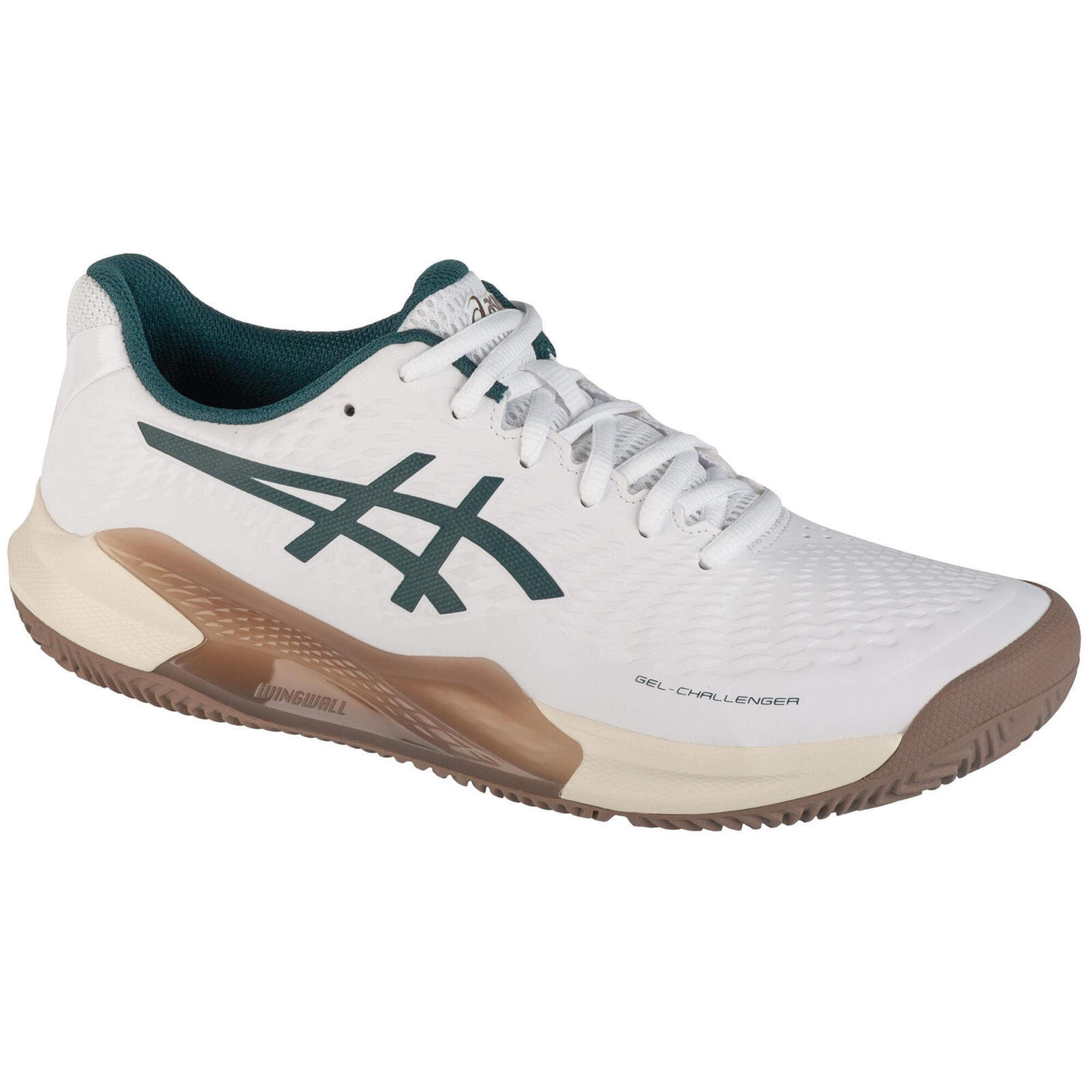 Asics - Chaussures De Tennis Pour Hommes  Gel-challenger 14 Clay - Chaussures De Sport - Blanc|vert - 44,5 - Decathlon
