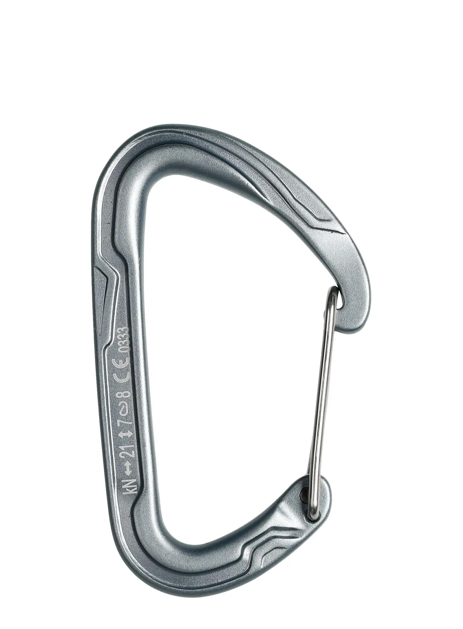 Karabinek wspinaczkowy Edelrid Pure Wire III - slate 2/7