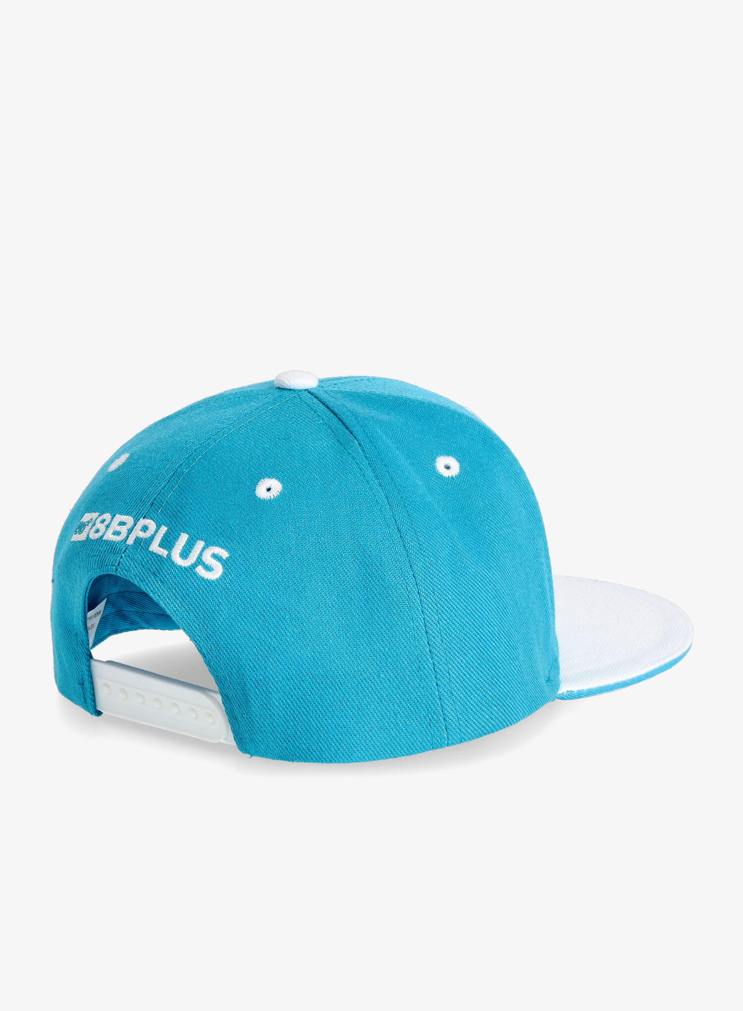 Czapka z daszkiem 8b+ Snapback Cap Eat More Chalk - blue/white 2/4
