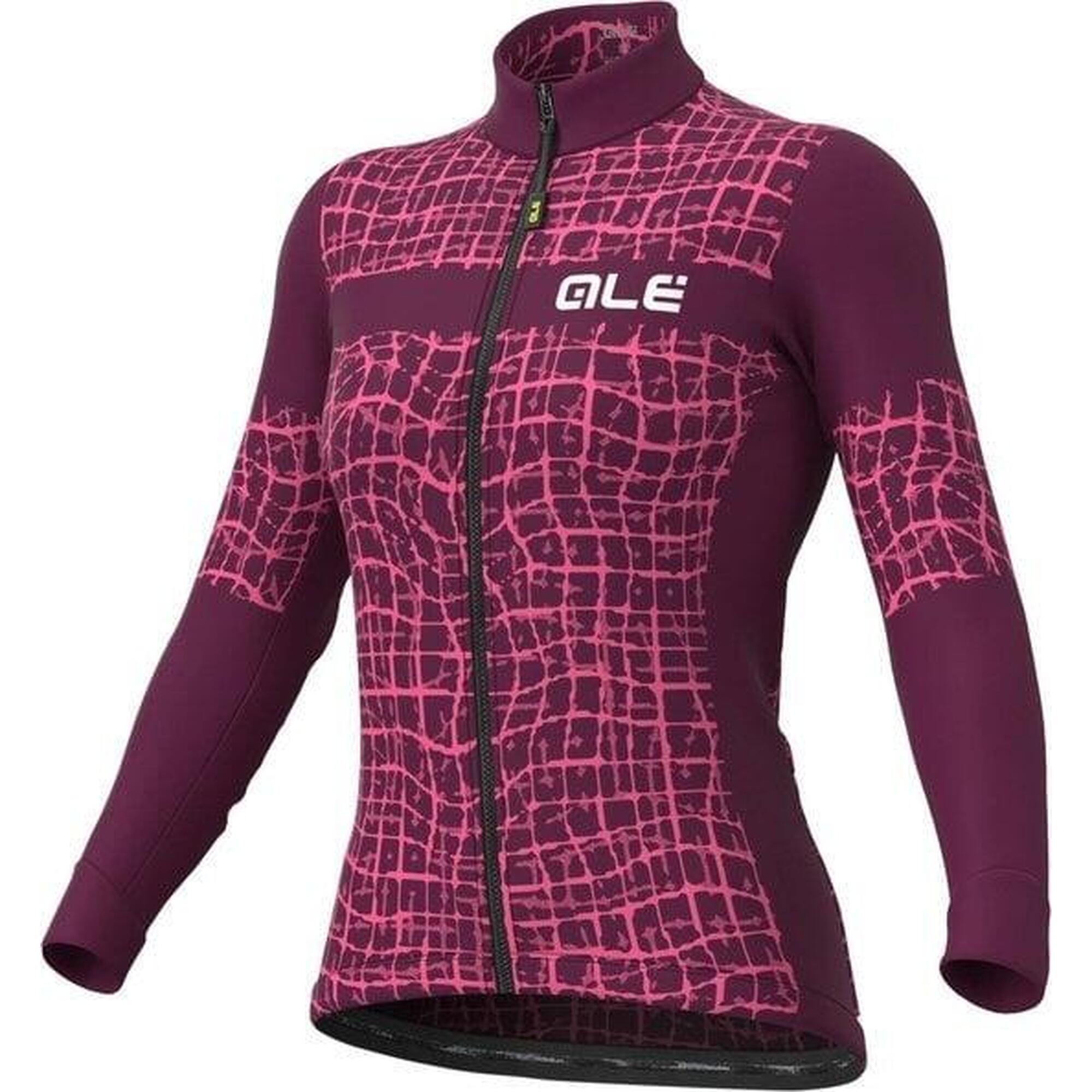 Fietsshirt Dames - Solid Wall Roos