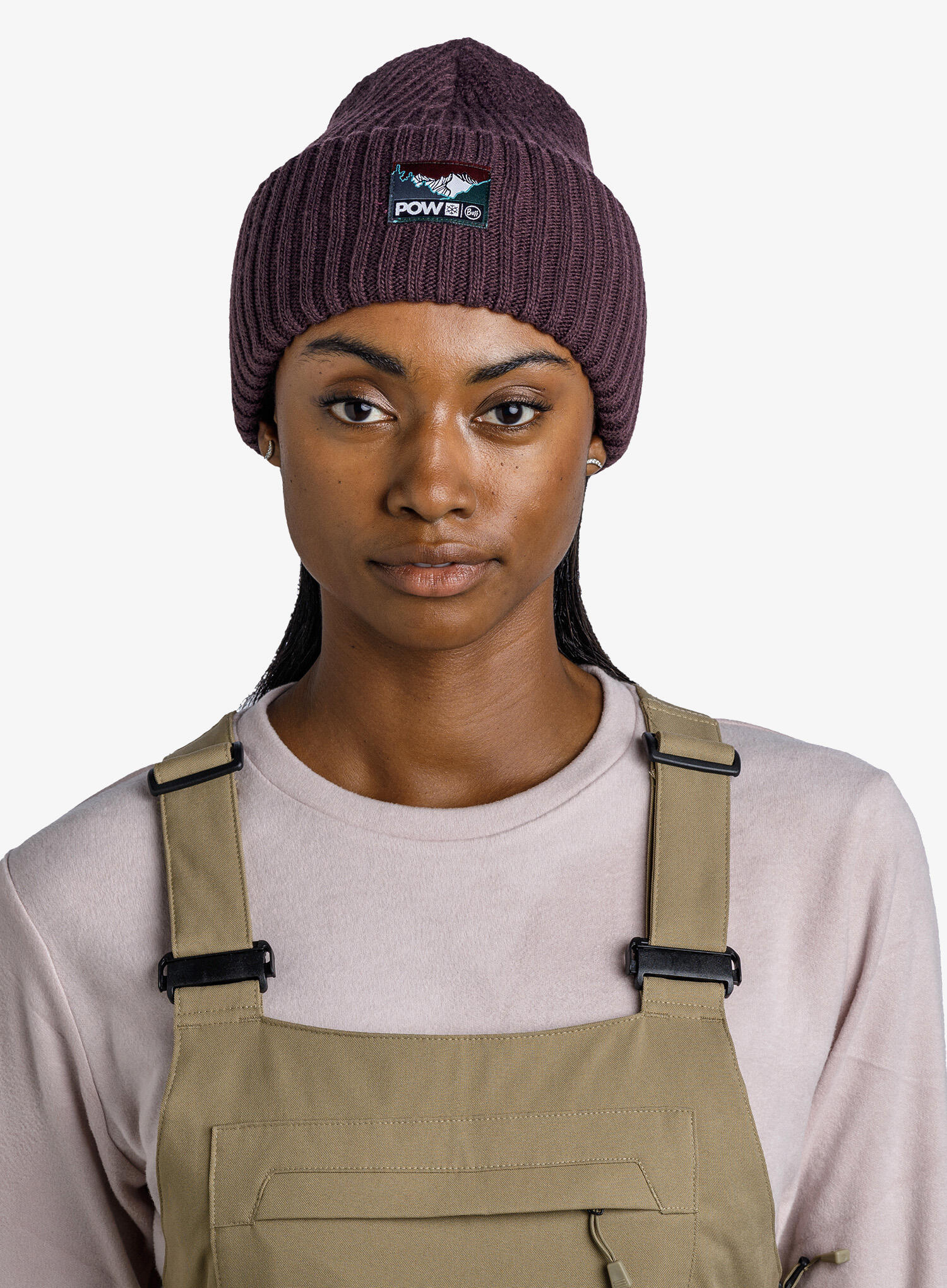 Czapka zimowa Buff Rutger Beanie - pow shadow purple 3/6