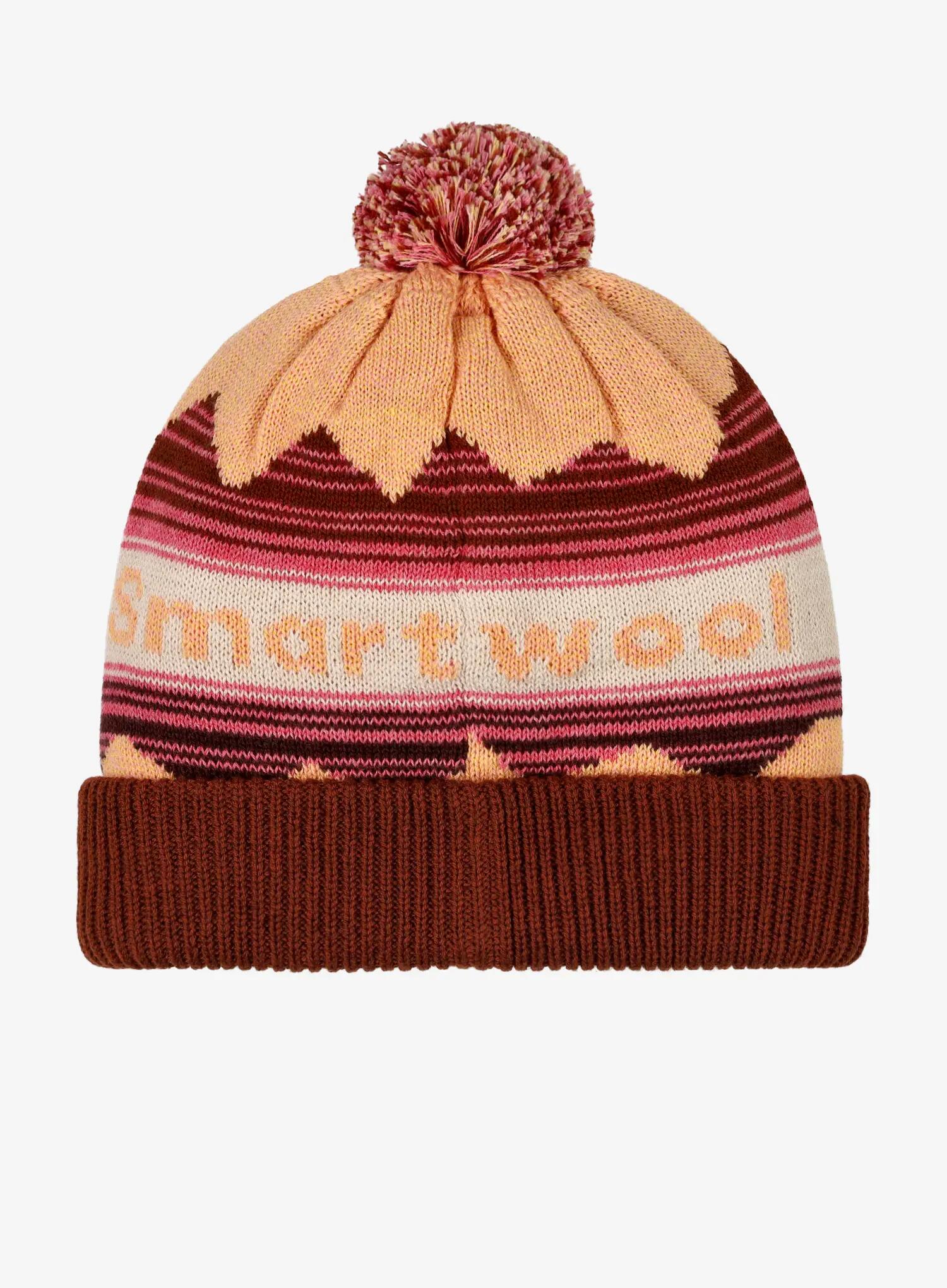 Czapka zimowa Smartwool Knit Winter Pattern POM Beanie - apricot 2/5