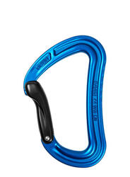 Mousqueton express Ocún Raven Bent bleu 100x63mm