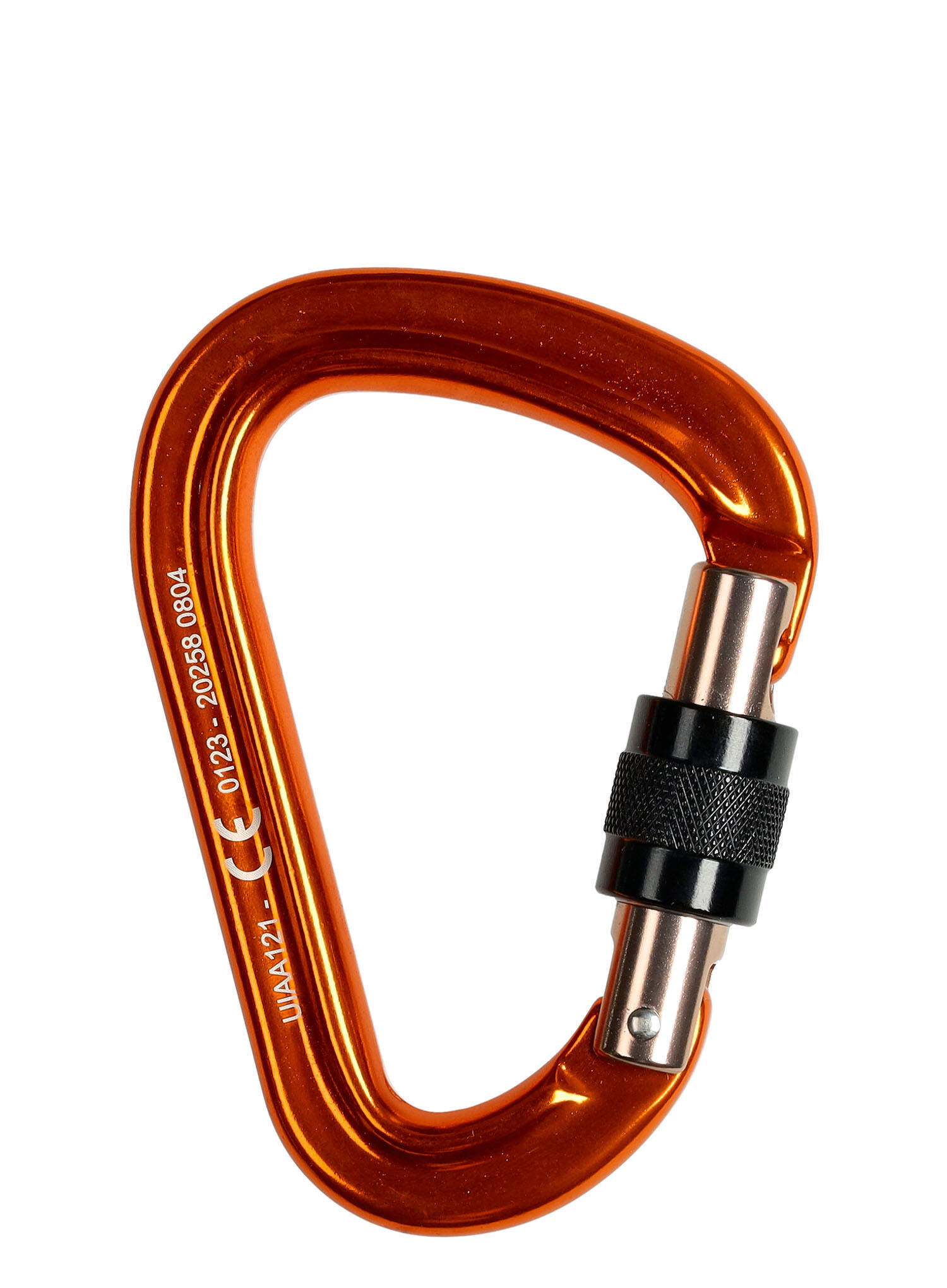 Mousqueton Grivel Delta K5N aluminium 66 g forme poire fermeture à vis 25 kN 2/4