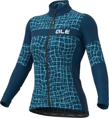 Fietsshirt dames - solid wall blauw