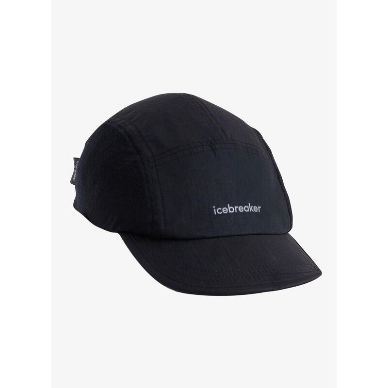 Czapka z daszkiem Icebreaker Shell+ Windbreaker 5 Panel Cap - black