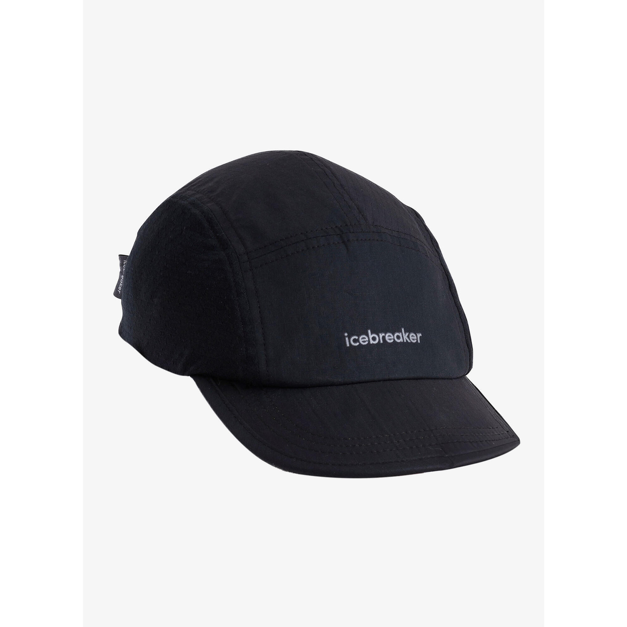 Czapka z daszkiem Icebreaker Shell+ Windbreaker 5 Panel Cap - black