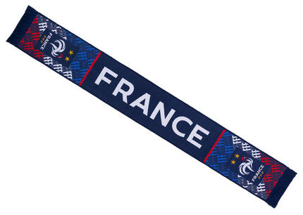 Echarpe FFF - Collection officielle Equipe de France de Football - Taille 140 cm