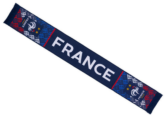 Echarpe FFF - Collection officielle Equipe de France de Football - Taille 140 cm