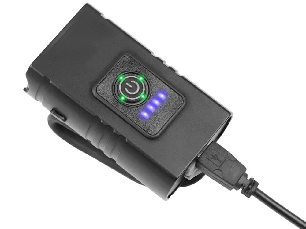 Fietsverlichting set LED Achterlicht en voorlicht USB Oplaadbaar Waterdicht 5/7
