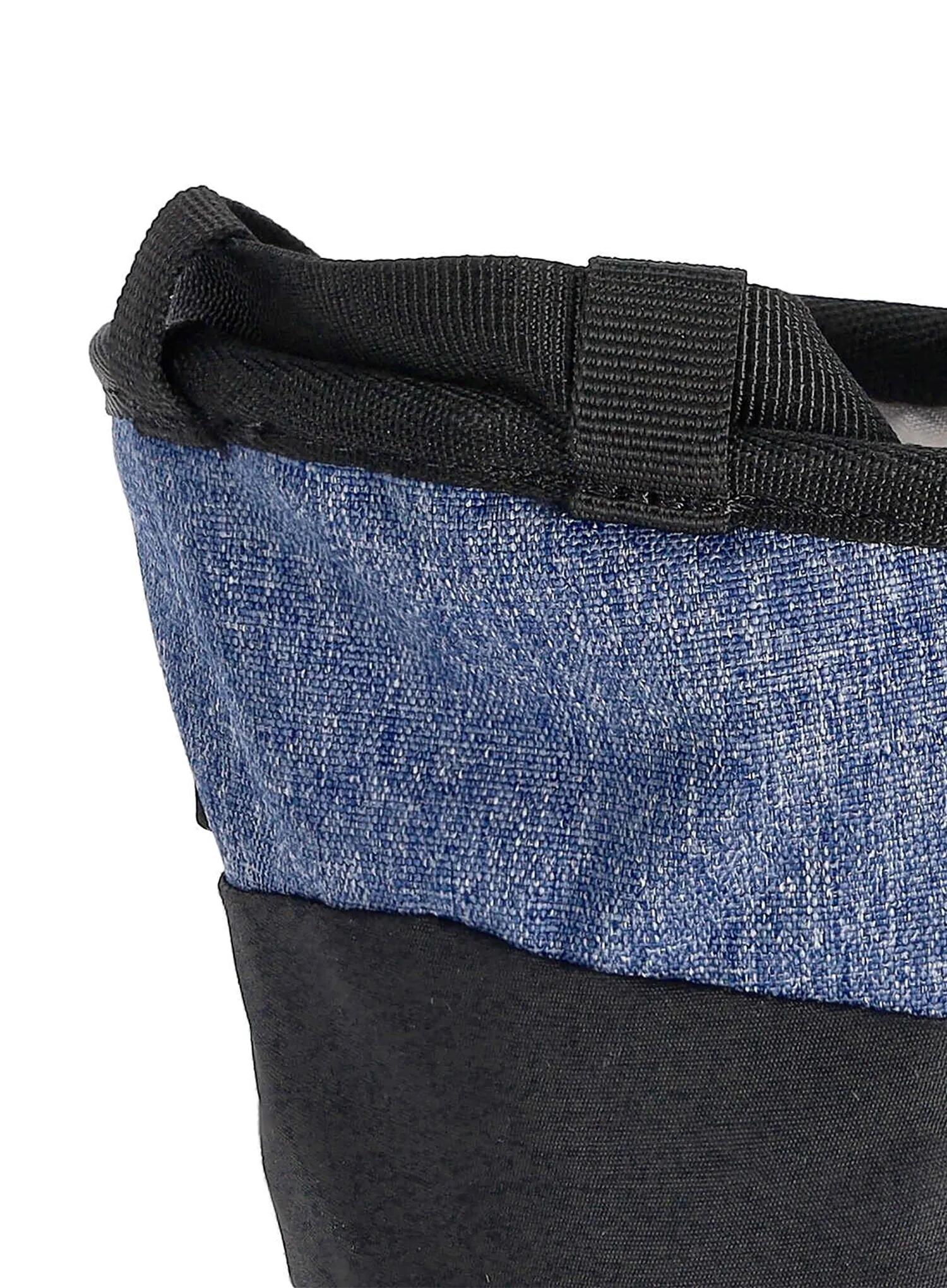 Sac à magnésie Grivel Trend denim polyester léger 75 g ceinture amovible 5/6