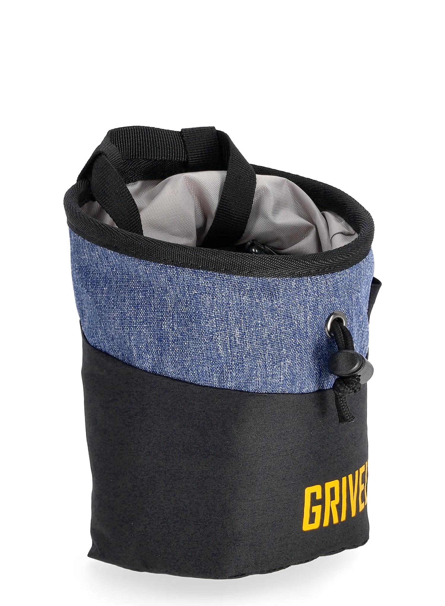 Sac à magnésie Grivel Trend denim polyester léger 75 g ceinture amovible 4/6