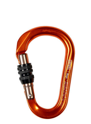 Grivel K6N MEGA HMS Karabiner Aluminium 7075 Schraubverschluss Keylock 81g 21kN
