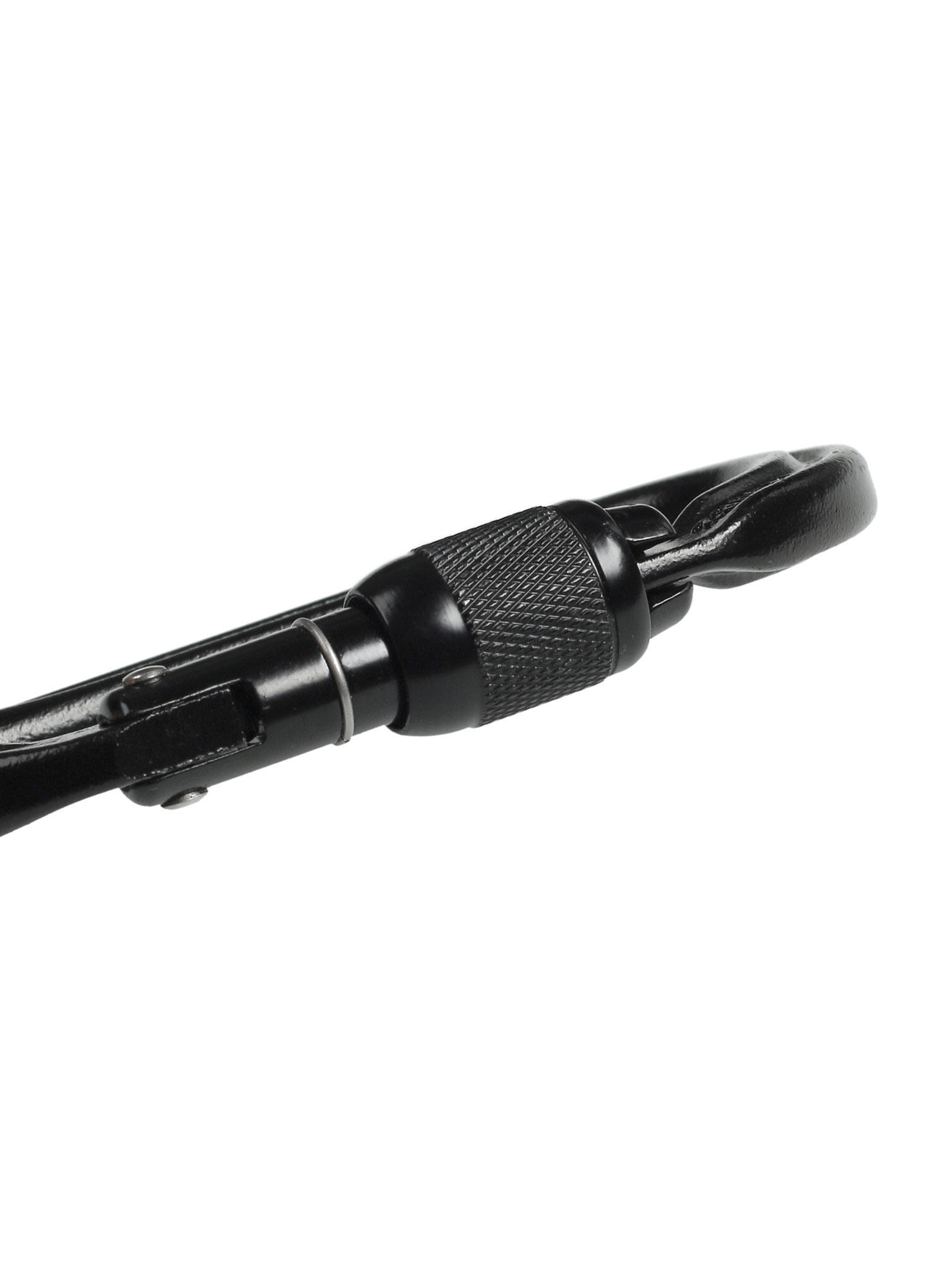 Petzl Oxan mousqueton acier noir Vis/Keylock résistant pour amarrages fixes 7/7