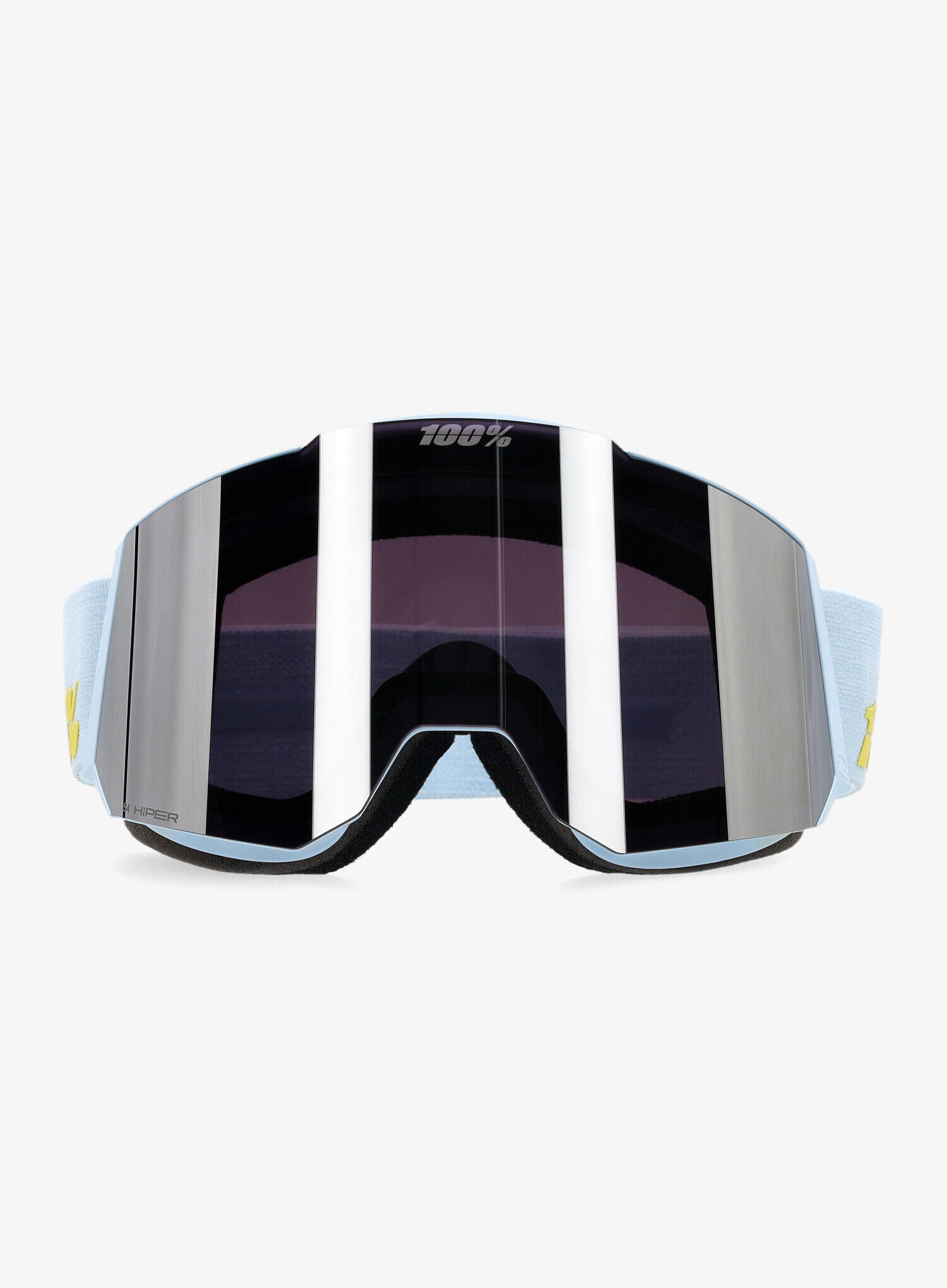 Gogle narciarskie 100% Snowcraft Hiper - sunpeak/mirror silver flash 5/7
