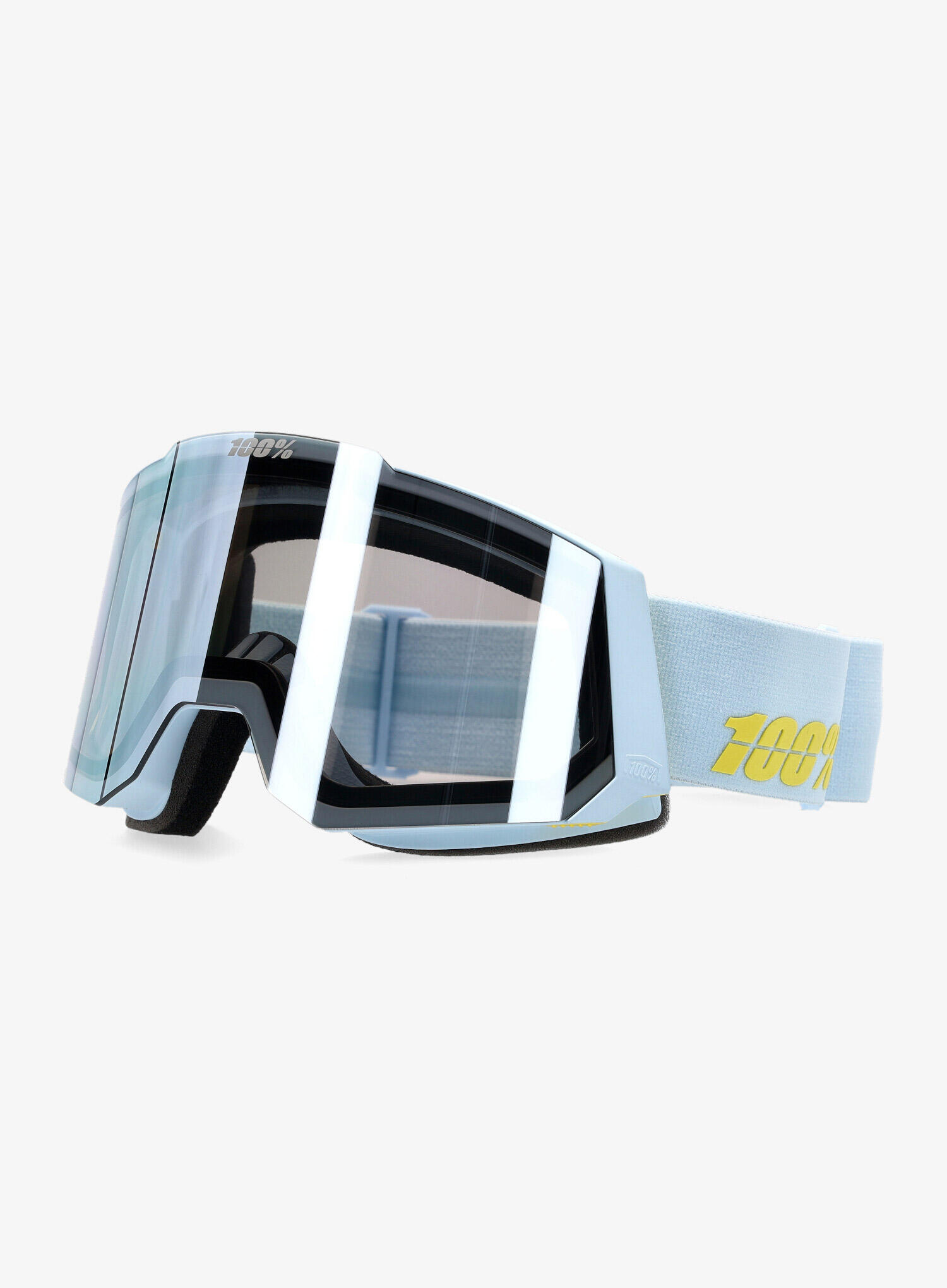 Gogle narciarskie 100% Snowcraft Hiper - sunpeak/mirror silver flash 2/7