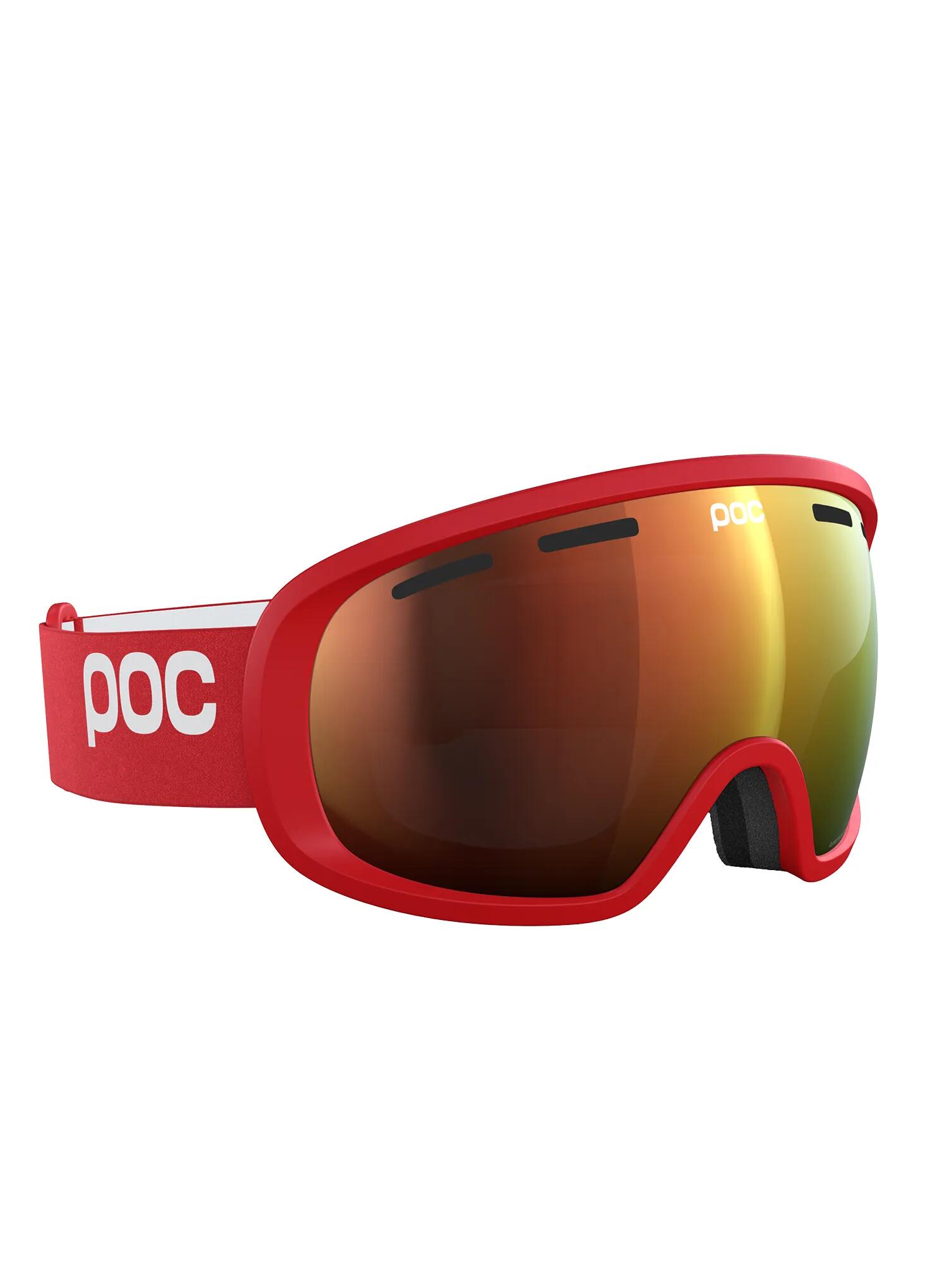 Gogle narciarskie POC Fovea - prismane red/sunny orange 4/4
