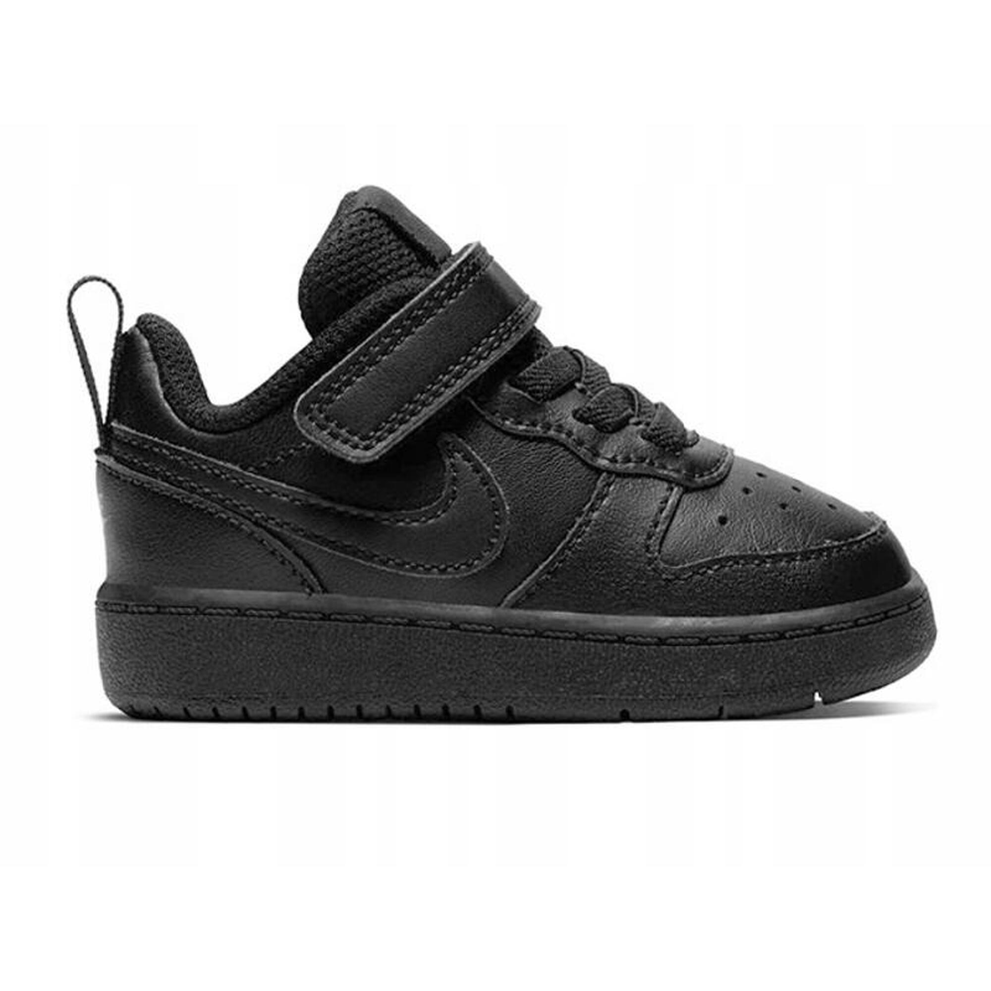 BUTY na co dzień dziecięce NIKE COURT BOROUGH na rzepy skóra