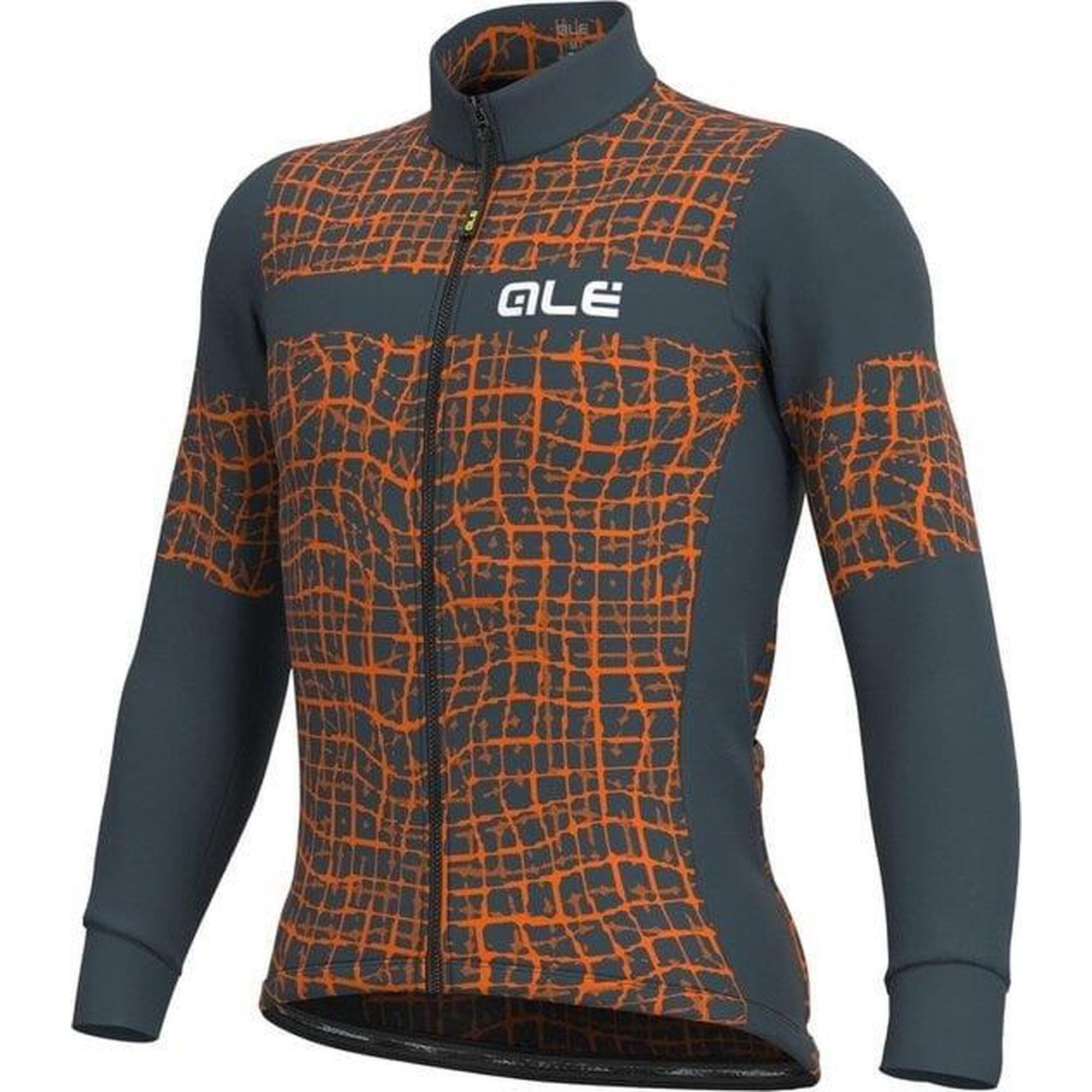 Alé Cycling - Maillot Homme - Solid Wall Orange - Maillot Manches Longues - Orange - 40 M - Decathlon