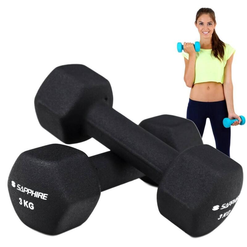 Hantelki fitness Sapphire SG-1103DV 2x3 kg