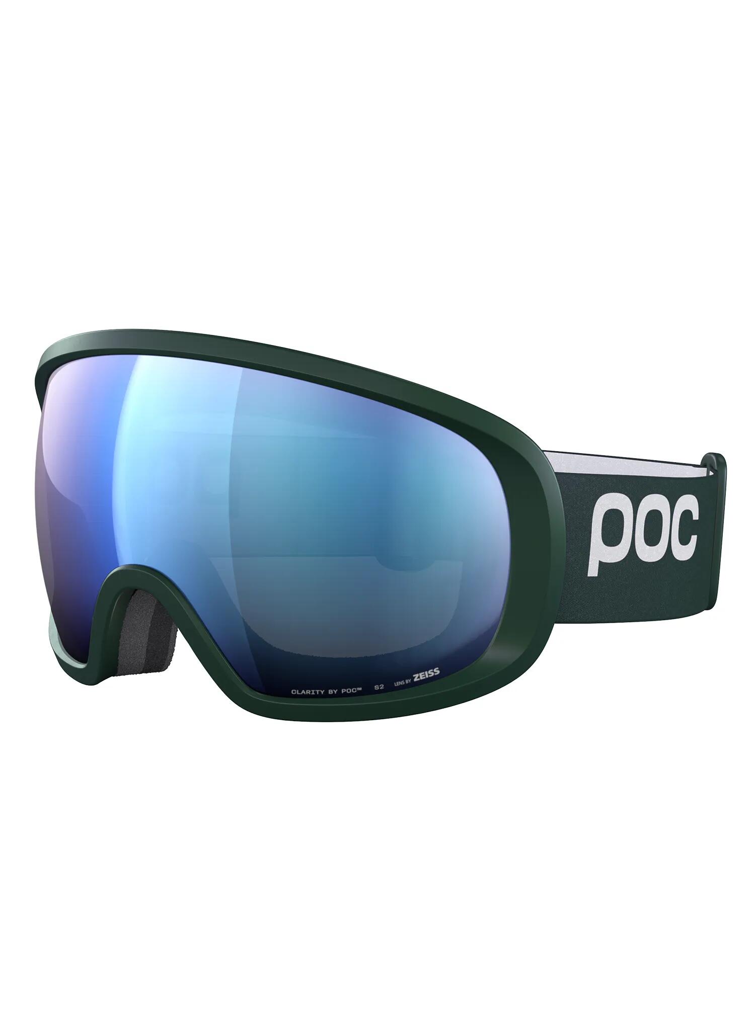 Gogle narciarskie POC Fovea - pargasite green/sunny blue 3/5