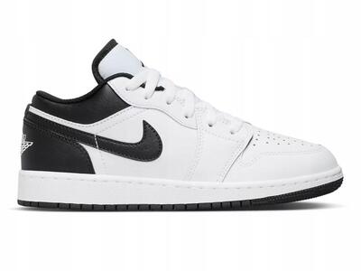 Jordan 1 Low White Black (GS)
