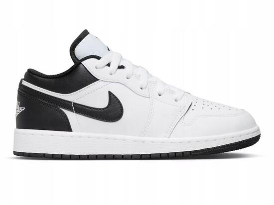 Jordan 1 Low White Black (GS)