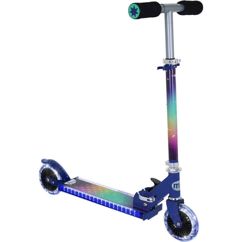 MV SPORTS MoVe Nova Folding Inline Scooter - Blue/Purple