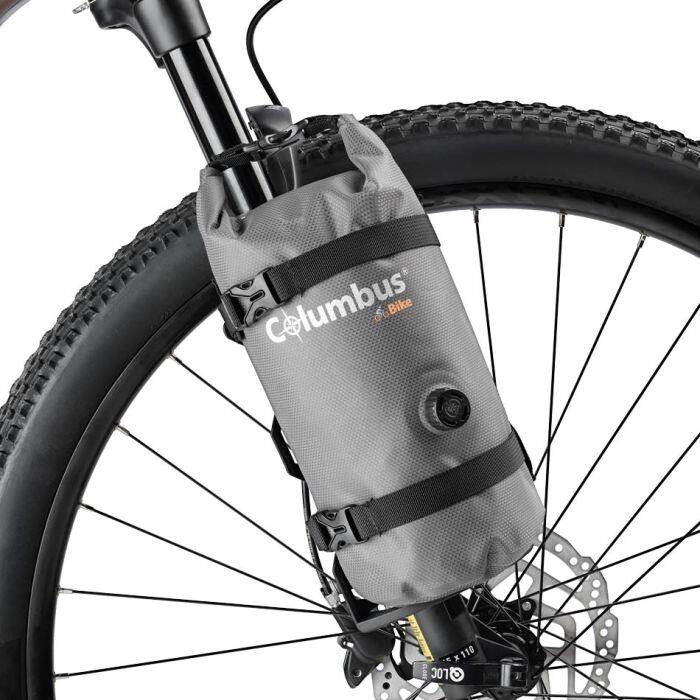 Sacoche de Fourche Étanche 3l Avec Support Columbus Gris 2/5