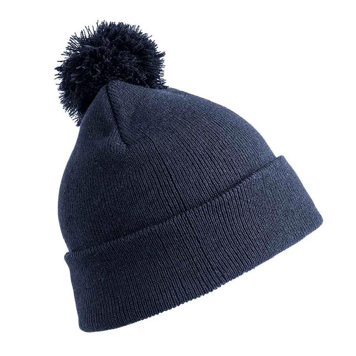 CORE Core Kids Pom Pom Beanie - Navy Blue