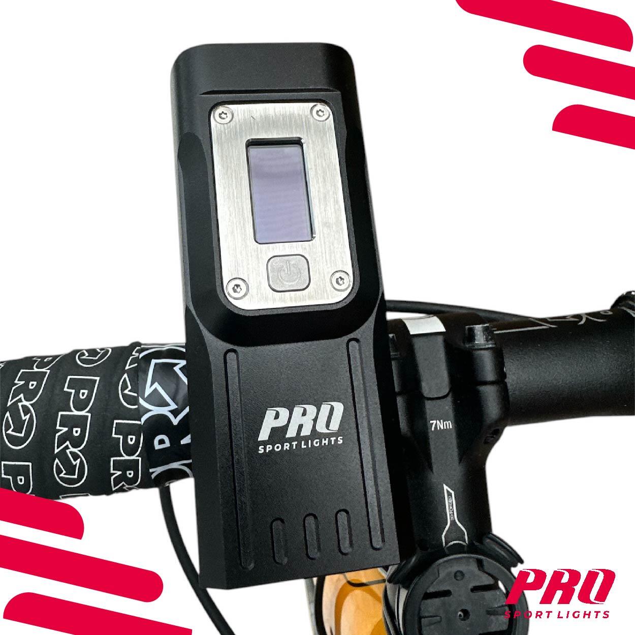 Faro per bicicletta 2000 lumen ricaricabile USB 3/7
