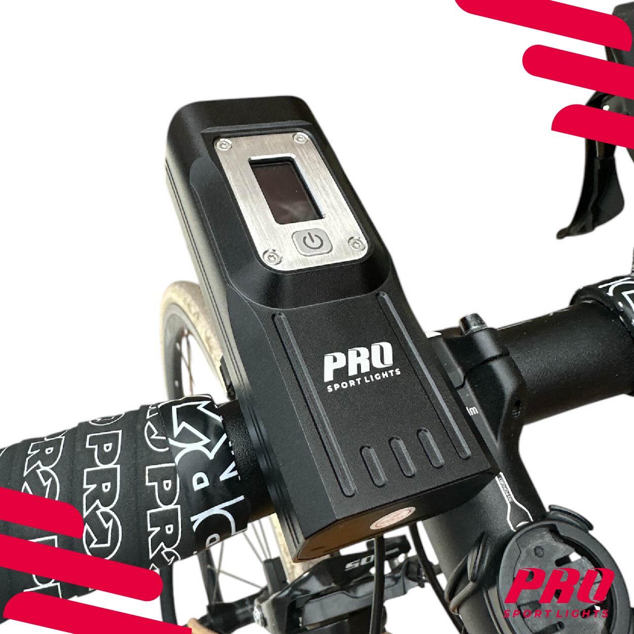 Faro per bicicletta 2000 lumen ricaricabile USB 7/7