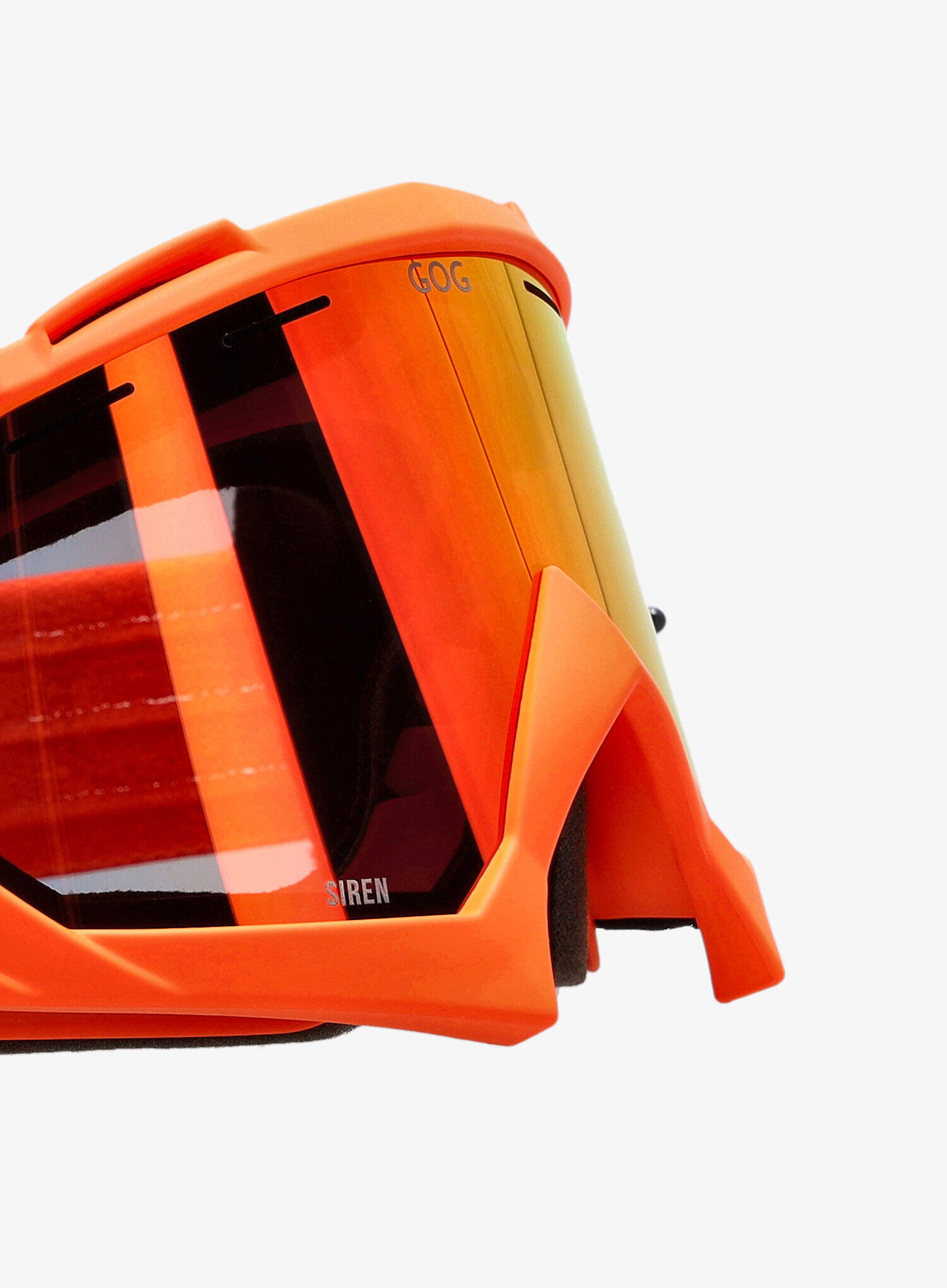 Gogle rowerowe GOG Siren - red/matt neon orange 6/6