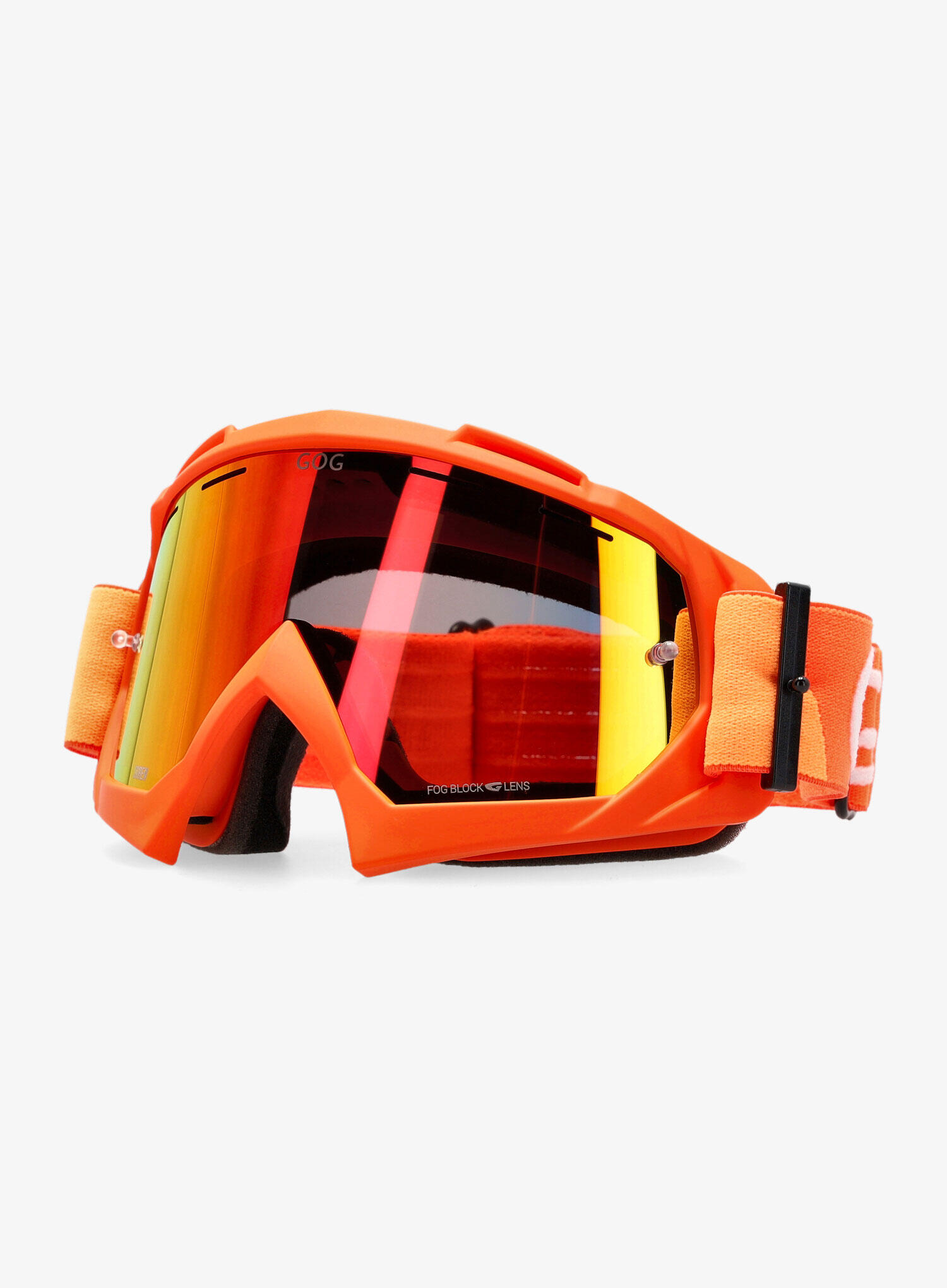 Gogle rowerowe GOG Siren - red/matt neon orange 2/6