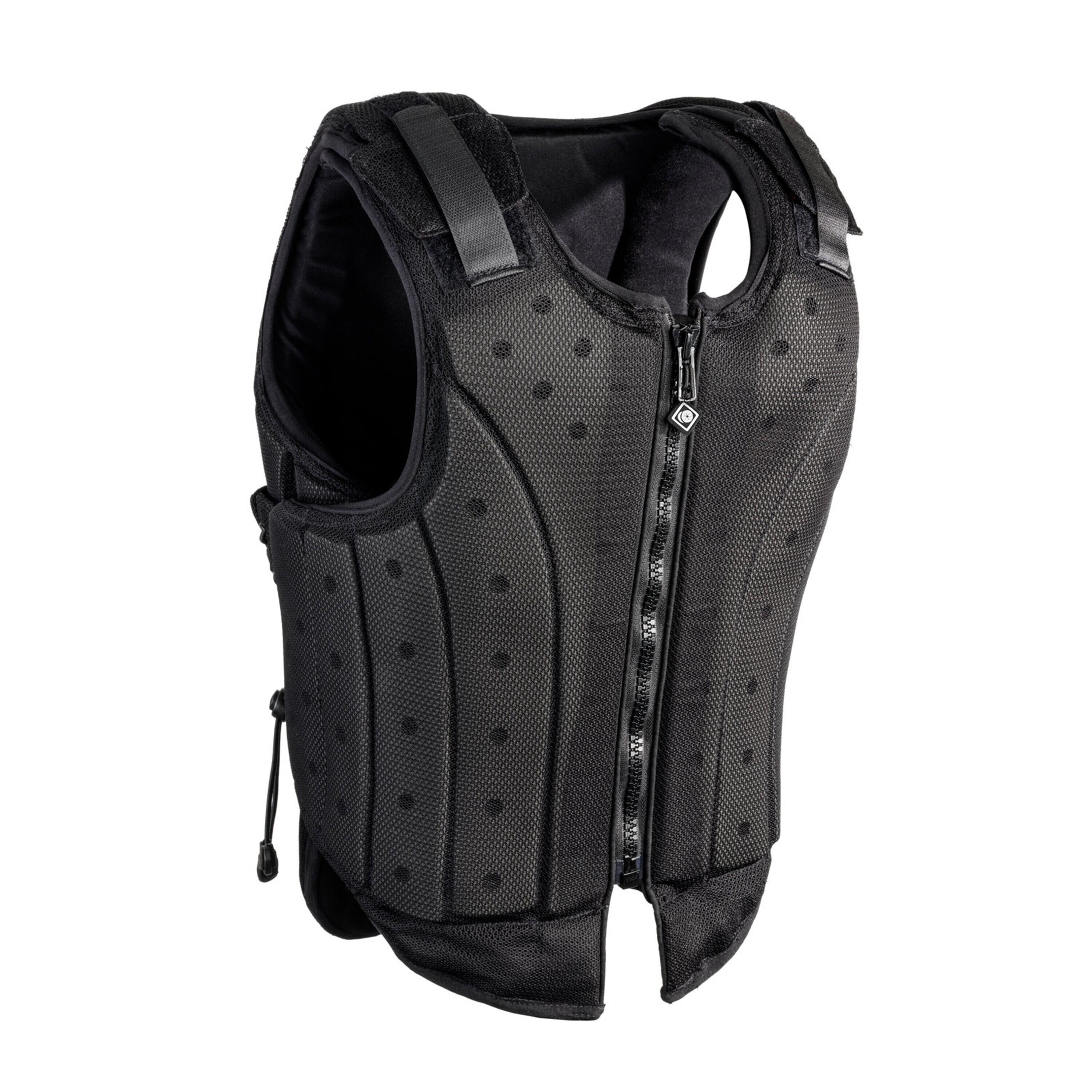 Charles Owen - Gilet Équitation Enfant Charles Owen Kontor - Gilet De Protection - Noir - Mt - Decathlon
