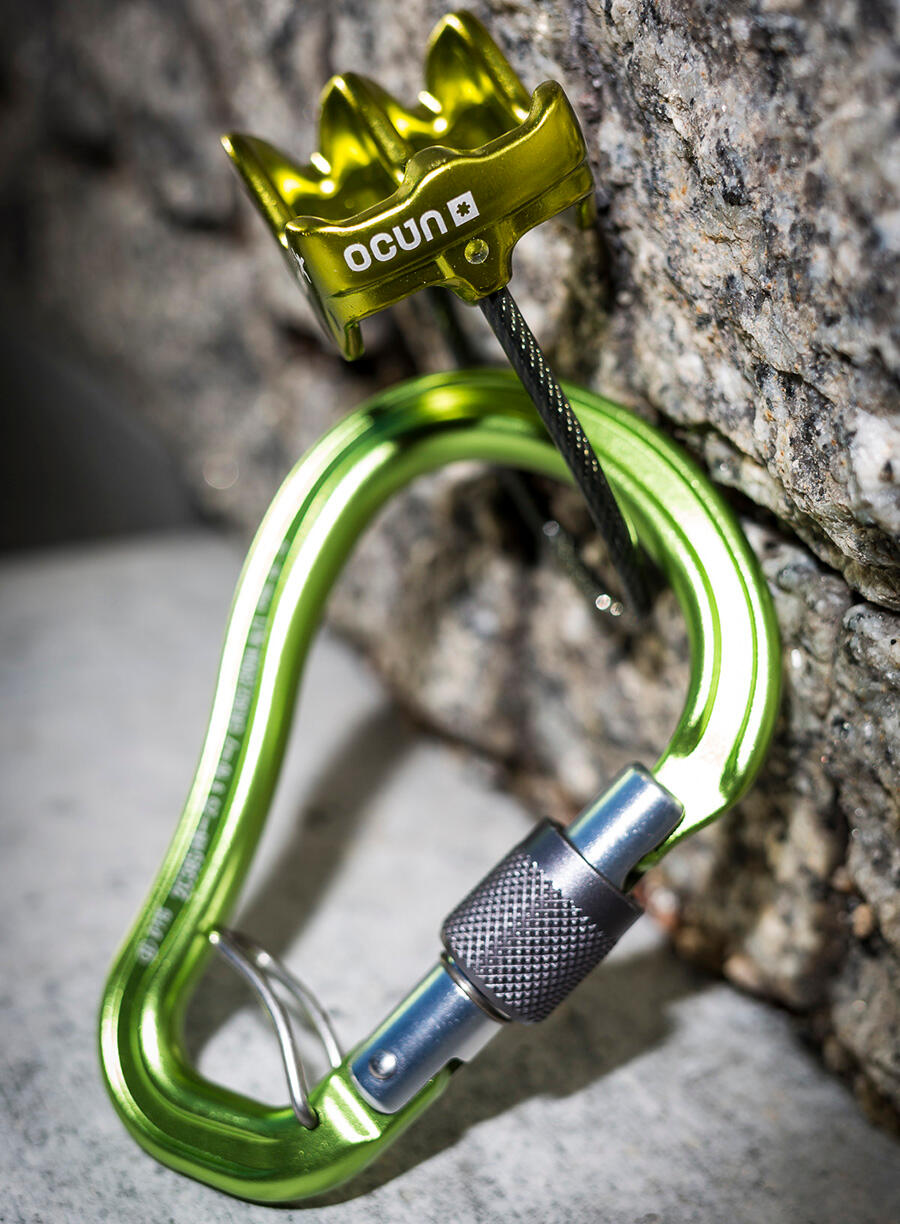 Mosquetón HMS Climbing Technology AXIS SGL dural forjado gran apertura 24 mm 4/4
