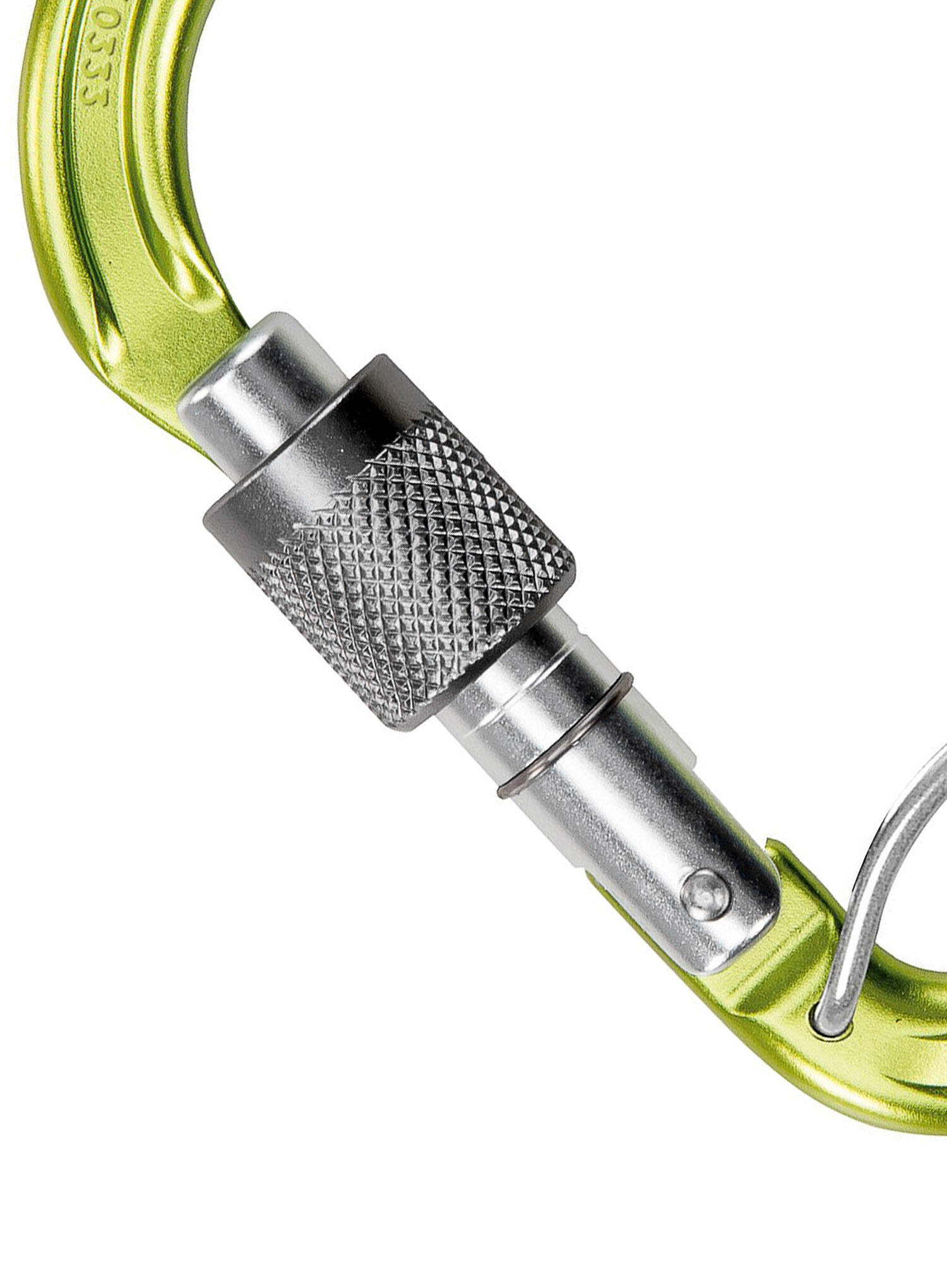 Mosquetón HMS Climbing Technology AXIS SGL dural forjado gran apertura 24 mm 2/4
