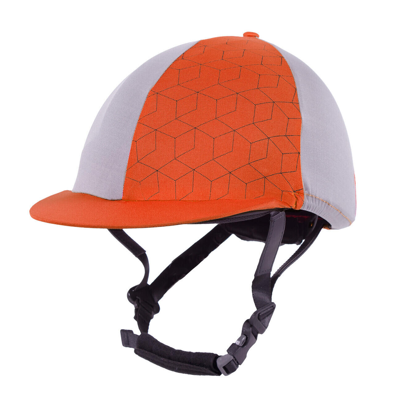 Qhp - Toque Pour Casque Équitation Qhp Eldorado - Casque - Orange - Decathlon