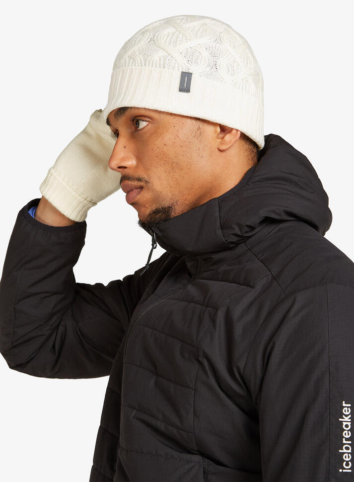 Czapka zimowa Icebreaker Merino Cable Knit Beanie - undyed