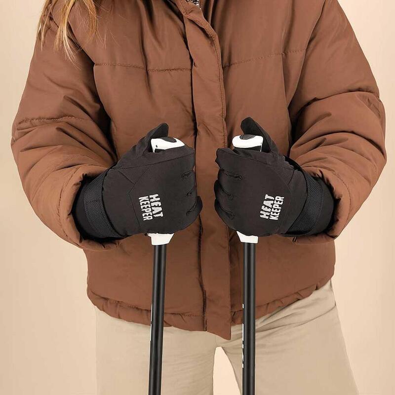 Gants thermiques pour femmes Plus Noir