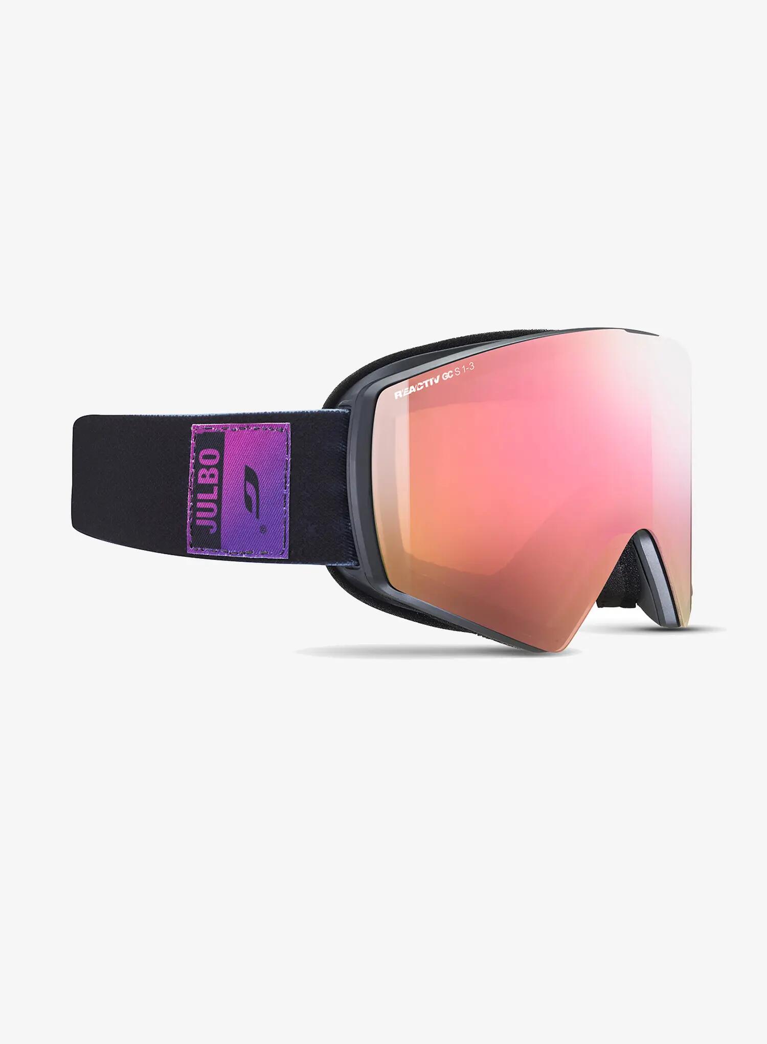 Gogle narciarskie Julbo Razor Edge REACTIV 1-3 Glare Control - black/purple/pink 2/5