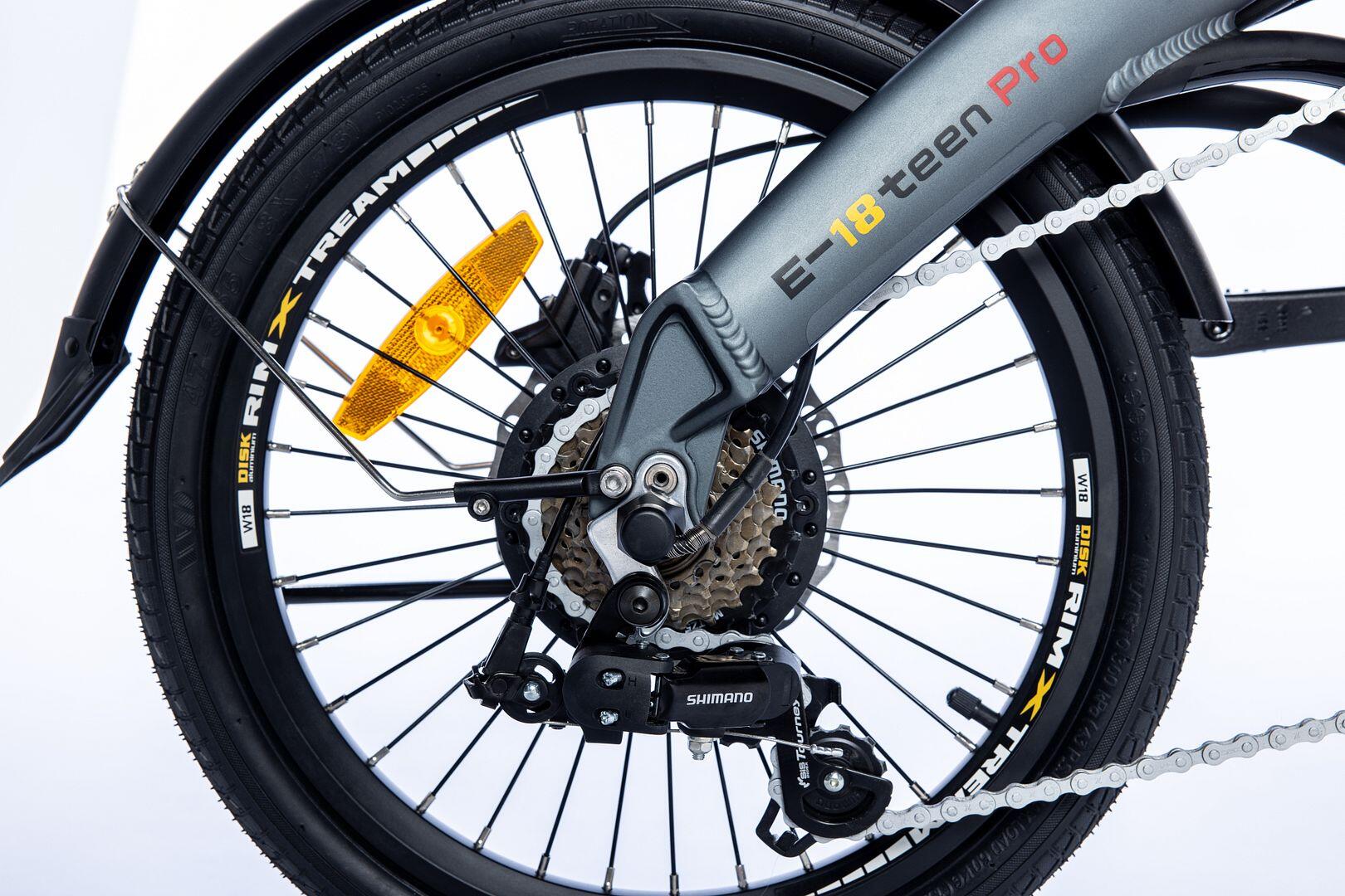 Segunda vida - Bicicleta Electrica, Plegable,E18teen, SHIMANO 7v- Excelente 3/7
