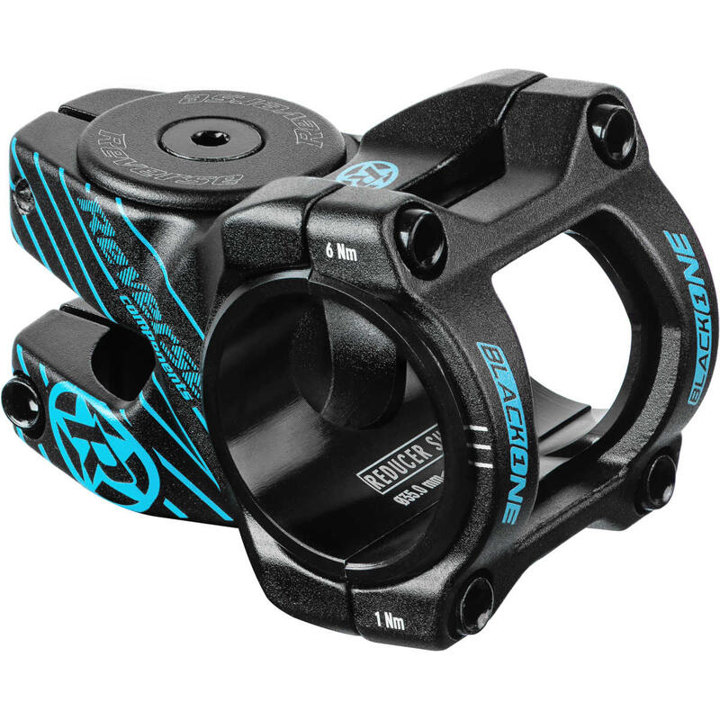Potence Black ONE D-2 35mm - noir/bleu clair      6390€ 6990€ -8%    * La vente débute le 22/04/2025    REVERSE Potence Black ONE D-2 35mm - noir/bleu clairVendu exclusivement en ligne   