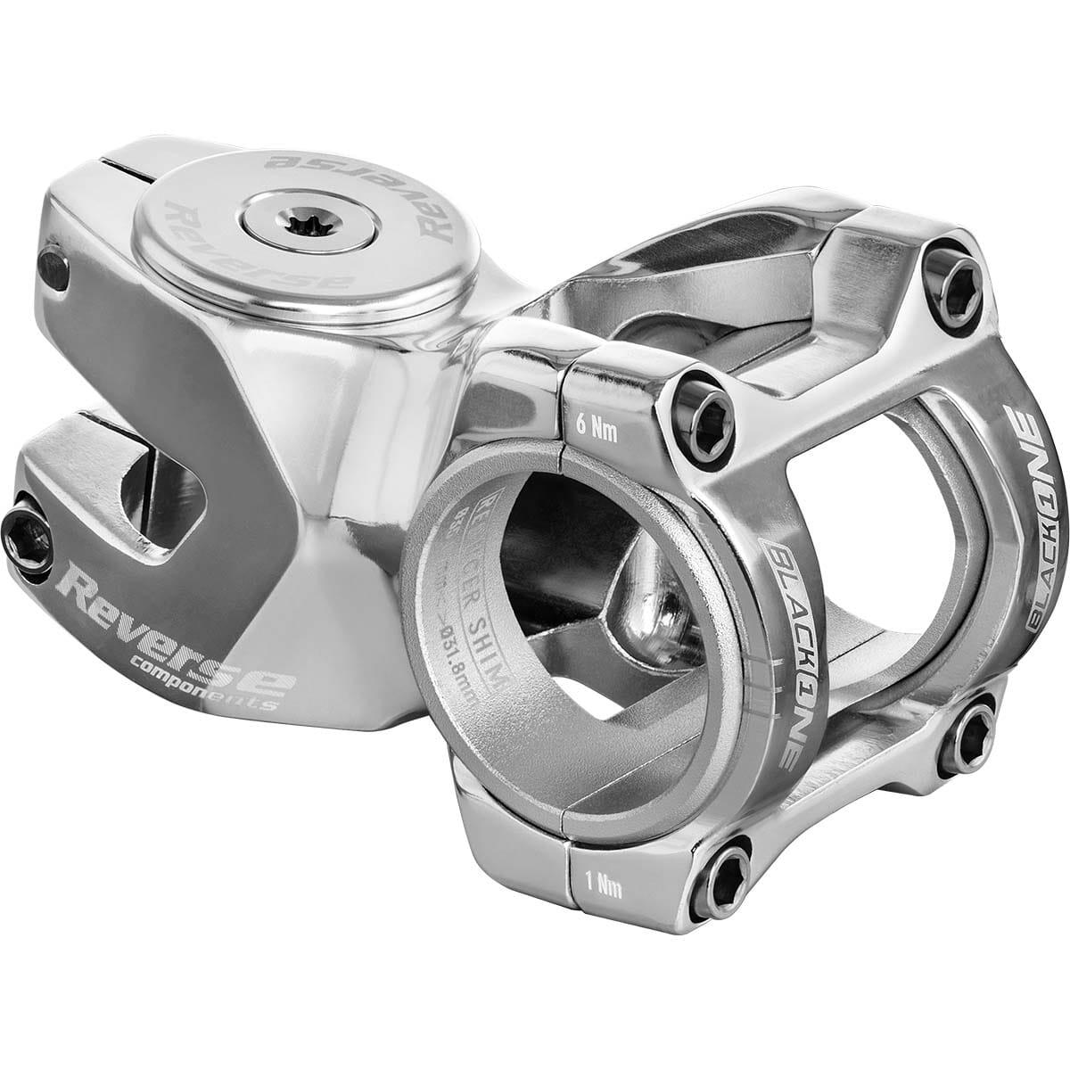 REVERSE Black ONE D-2 Titanium stuurpen 50 mm - zilver